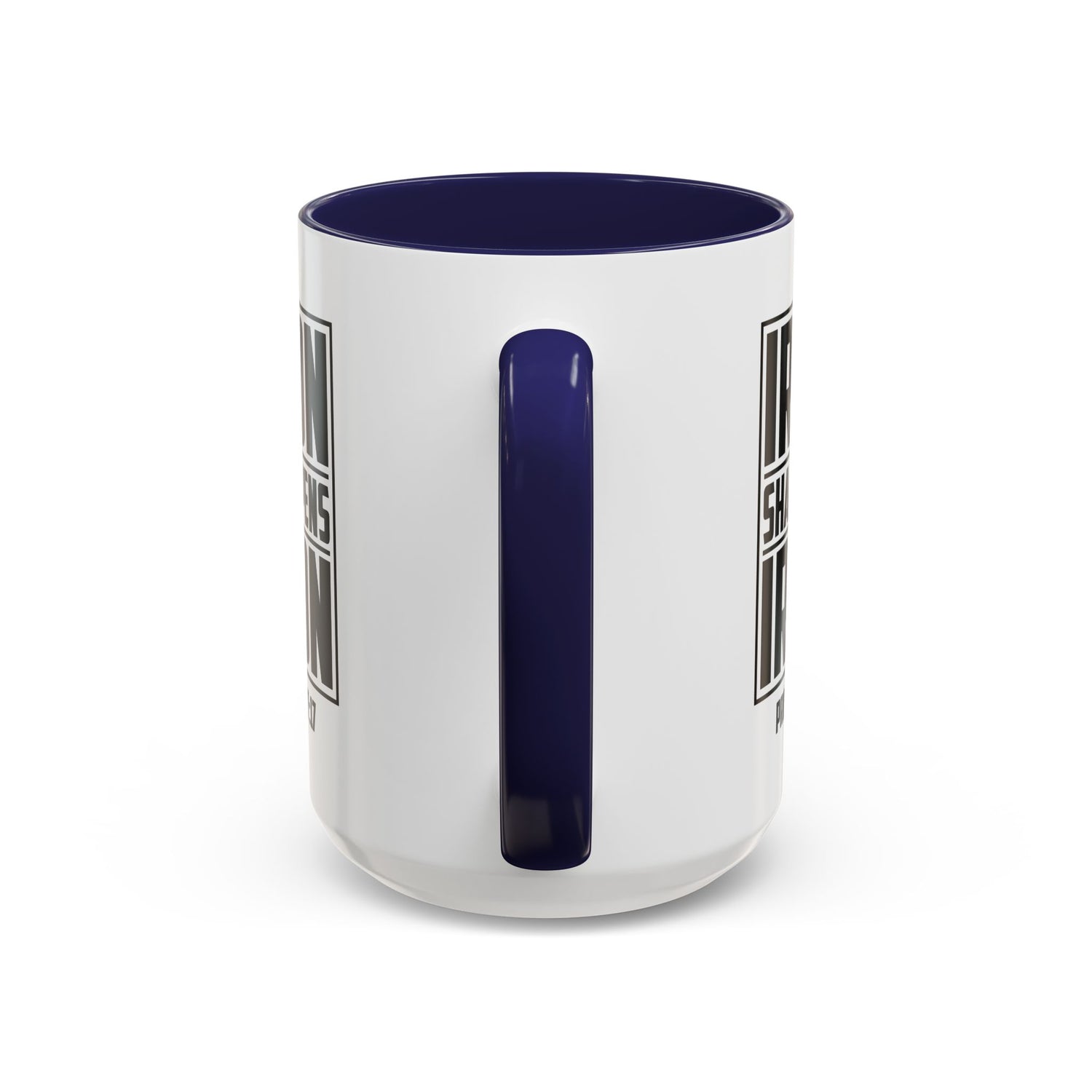 Iron Sharpens Iron Coffee Mug - Inspirational Gift for Friends, Motivational Mug, Proverbs 27:17, Home Office Coffee Cup, Encouragement Mug