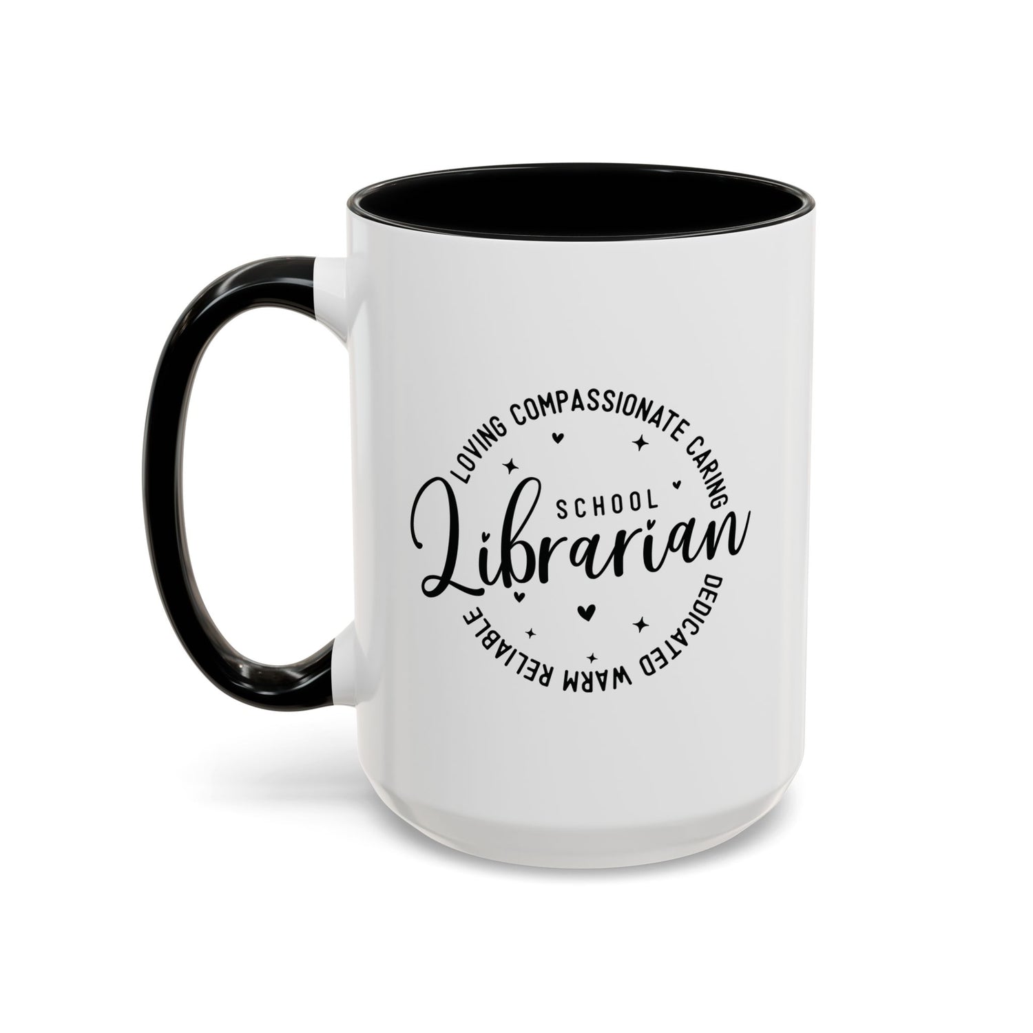 Librarian Love Coffee Mug | Gift for Teachers, School Librarians, Reading Enthusiasts, Book Lovers, Graduation