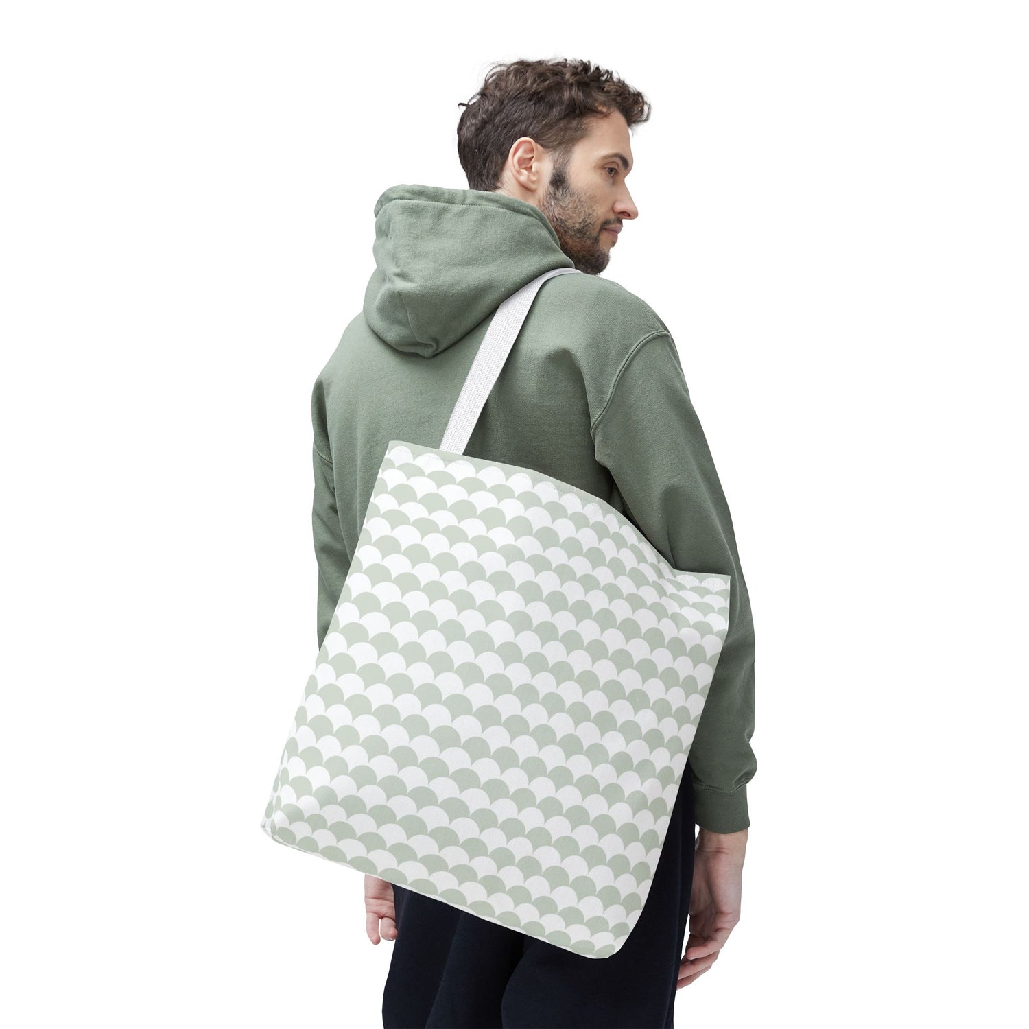 Stylish Patterned Tote Bag - Eco-Friendly Shopping, Casual Bag, Gift Idea, Reusable Bag, Everyday Accessory