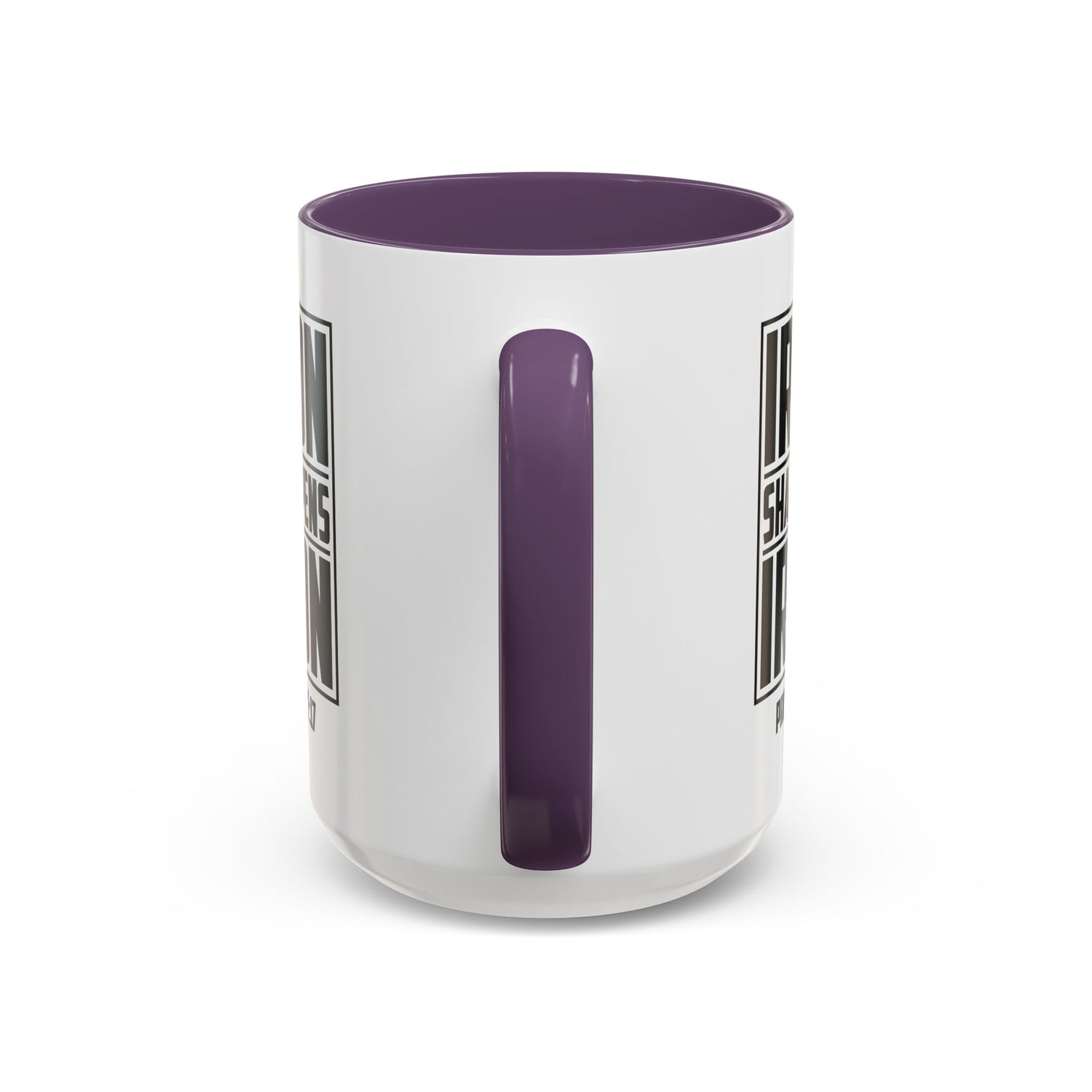 Iron Sharpens Iron Coffee Mug - Inspirational Gift for Friends, Motivational Mug, Proverbs 27:17, Home Office Coffee Cup, Encouragement Mug