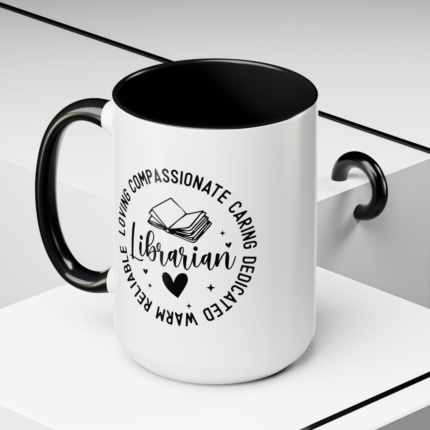 Librarian Coffee Mug - Unique Gift for Book Lovers, Personalized Mug, Literary Decor, Teacher Appreciation