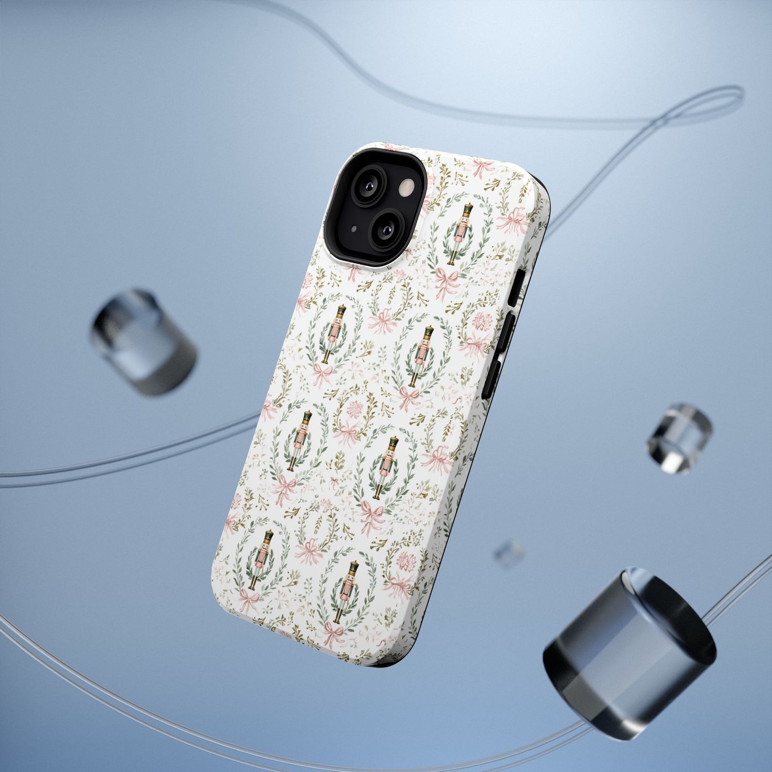 Impact-Resistant Phone Case- Nutcracker Floral