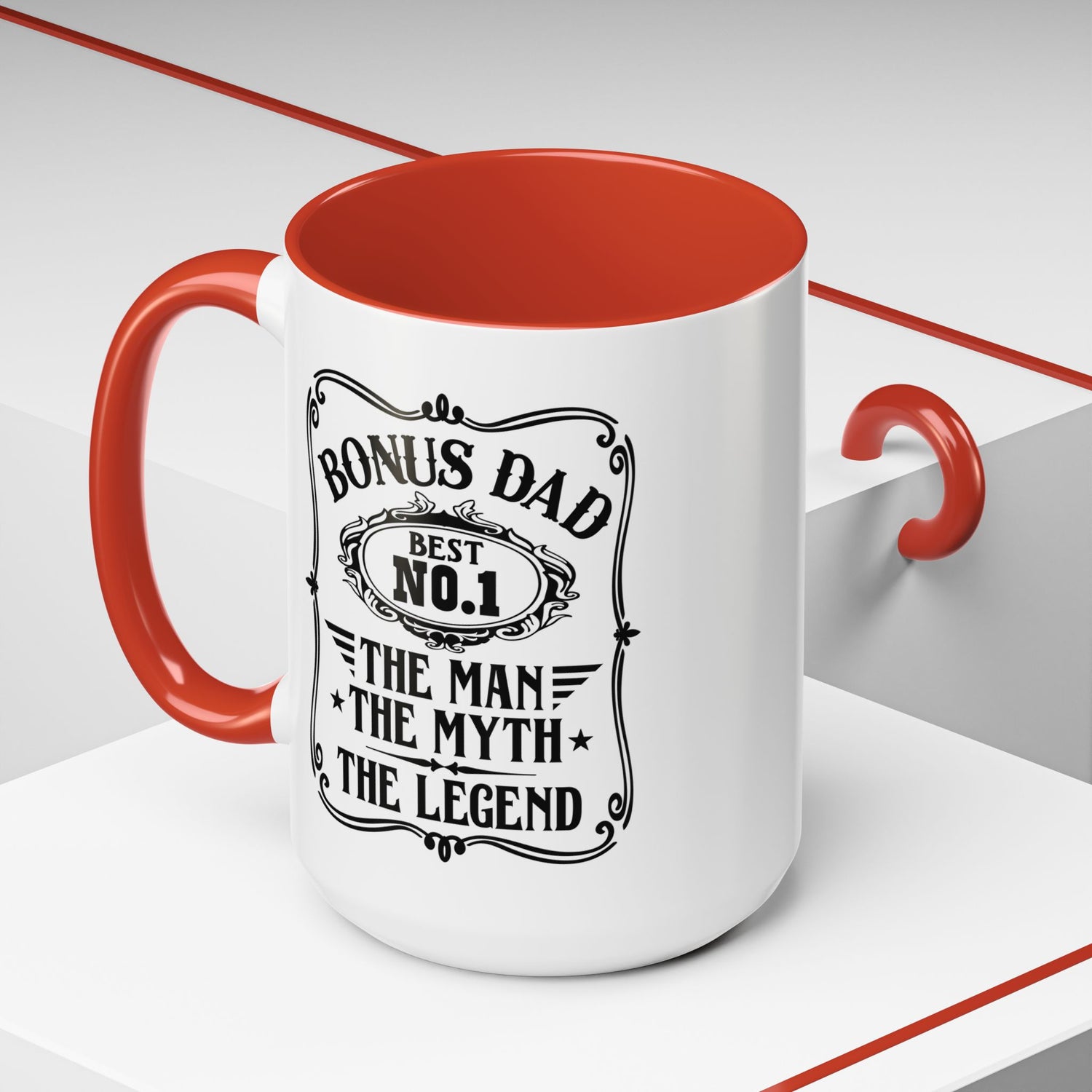 Bonus Dad Mug: Bonus Dad The Man The Myth The Legend