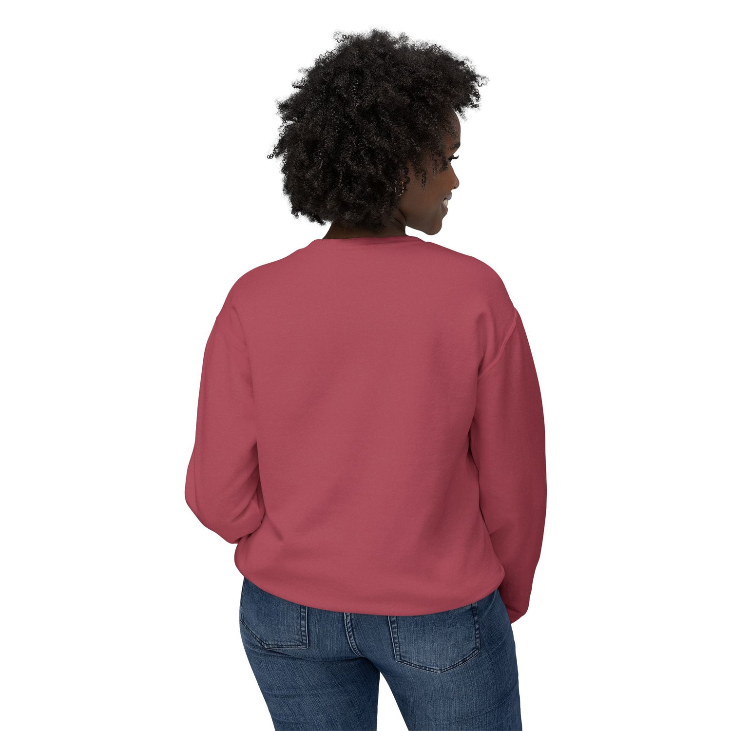 Football Season Comfort Colors Lightweight Crewneck Sweatshirt