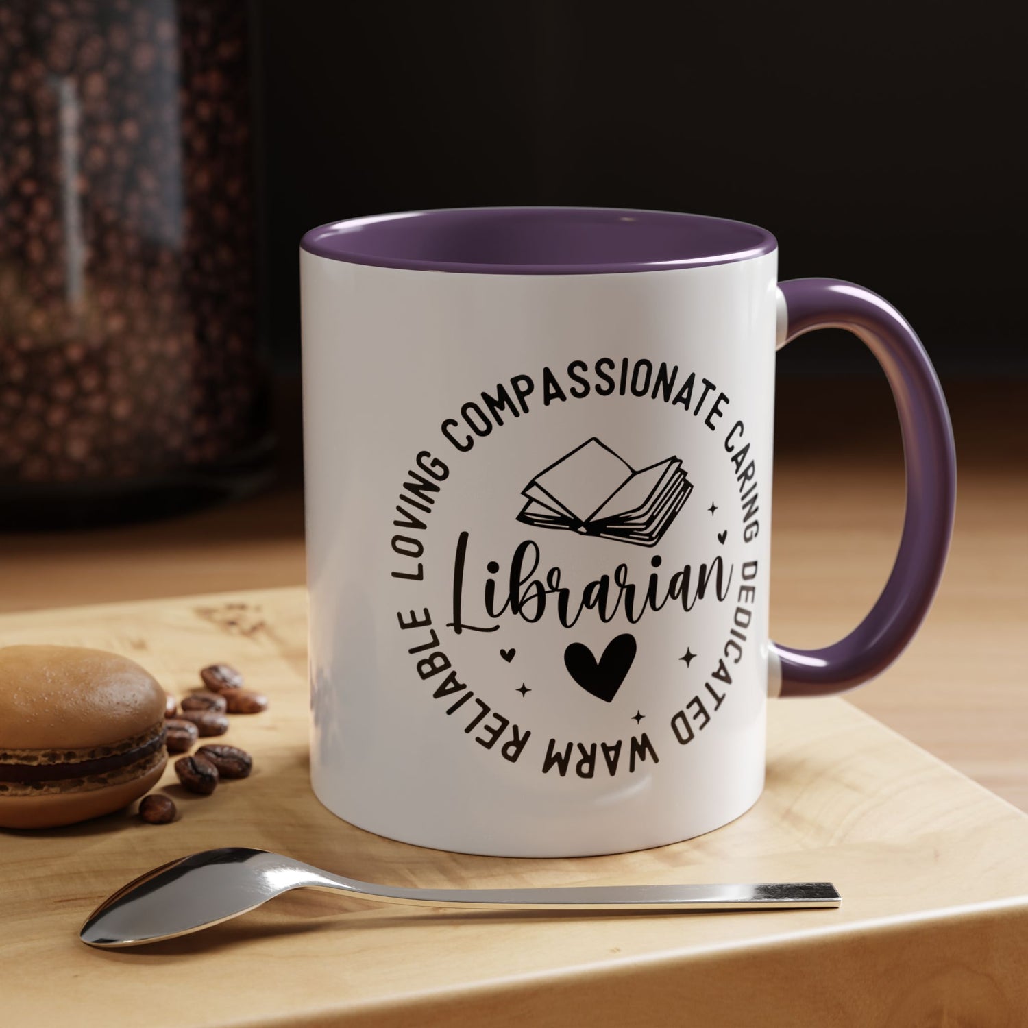 Librarian Coffee Mug - Unique Gift for Book Lovers, Personalized Mug, Literary Decor, Teacher Appreciation