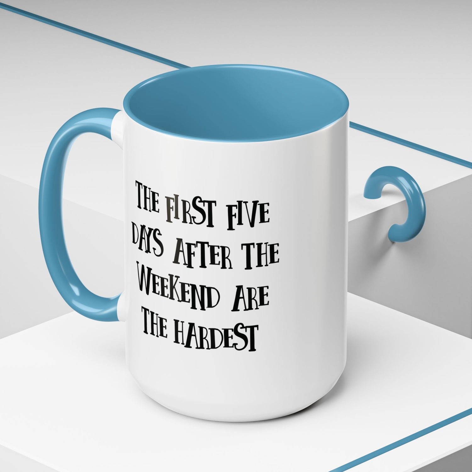 Motivational Coffee Mug, Cute Coffee Cup, Office Humor Mug, Gift for Her, Inspirational Tea Mug, Weekend Recovery Cup