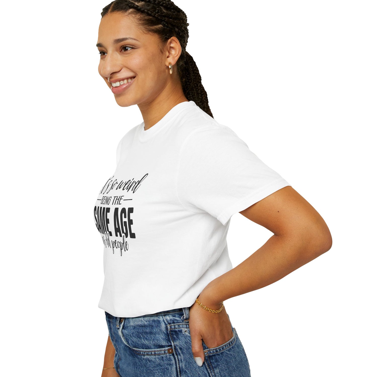 Vintage Unisex T-shirt - It's Weird being the same age as old people