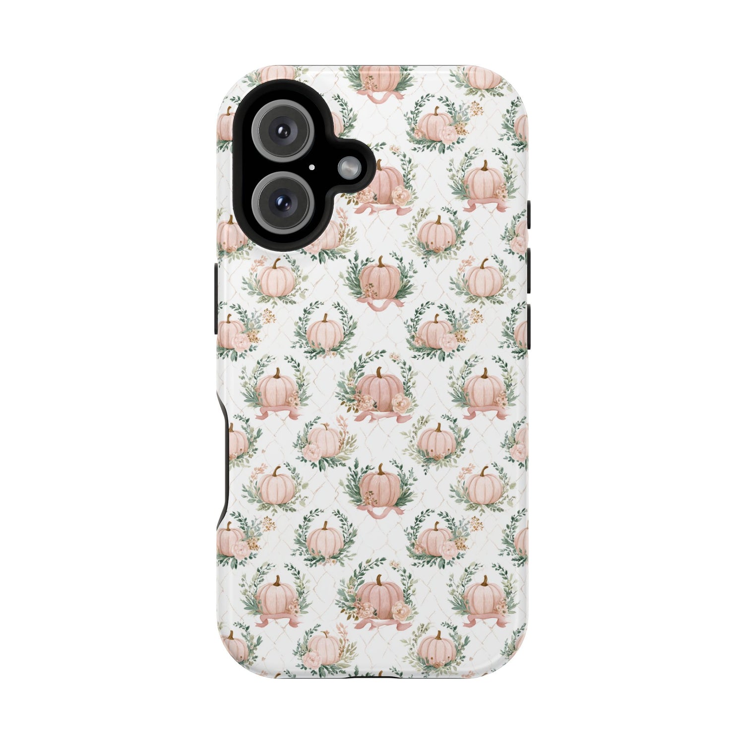 Elegant Pumpkin Impact-Resistant Phone Case, iPhone, Samsung