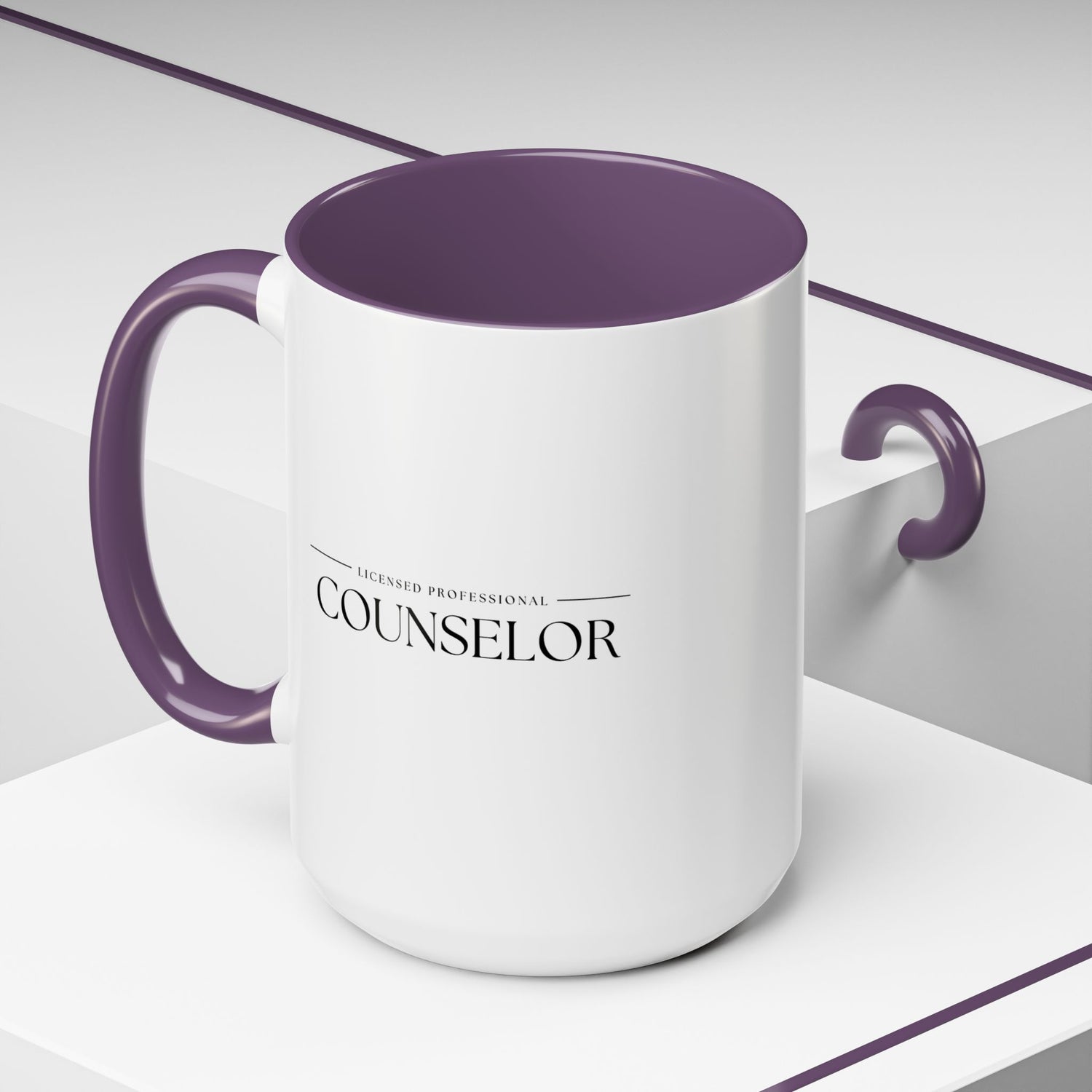 Mug - Licensed Professional Counselor Accent Coffee Mug (11, 15oz)