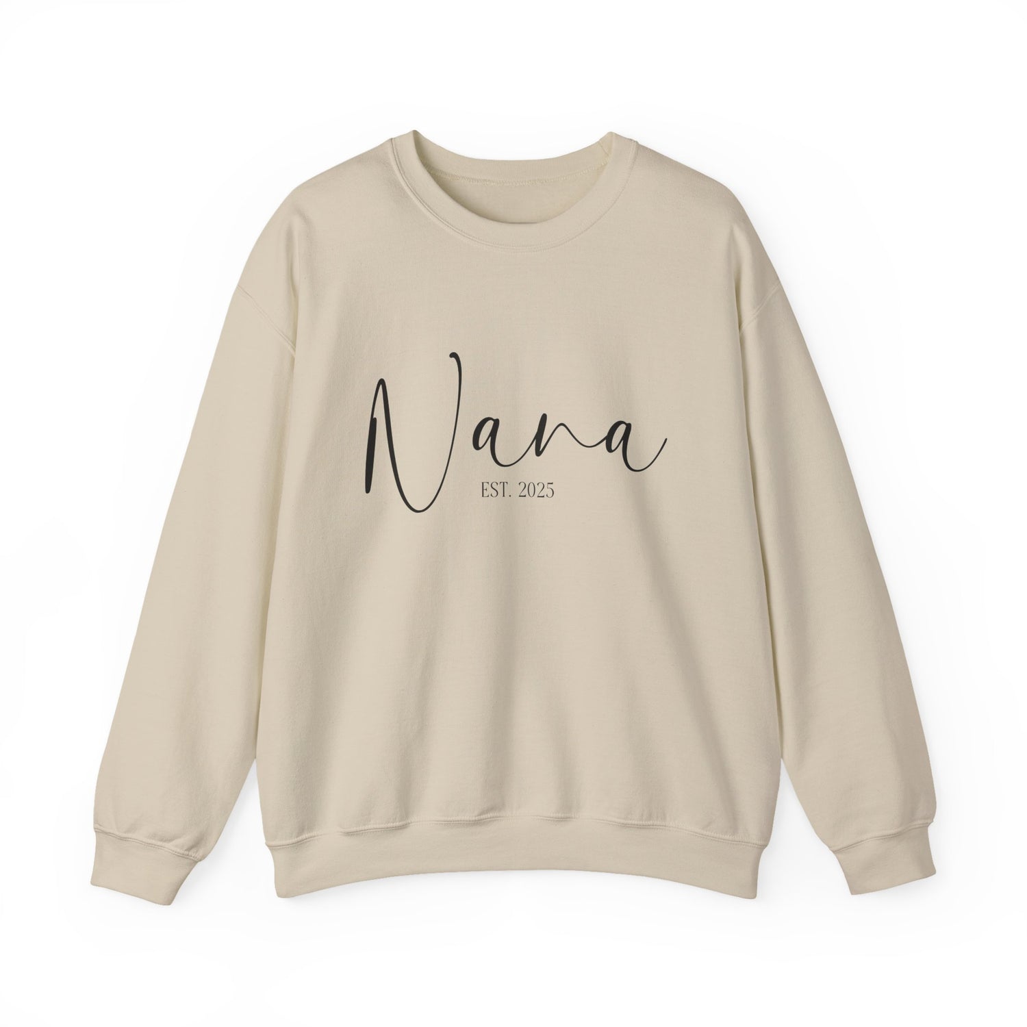 Personalized Nana Sweatshirt, Gift for Grandma, Custom Crewneck, Cozy Family Sweatshirt, Birthday Gift for Nana, Holiday Apparel