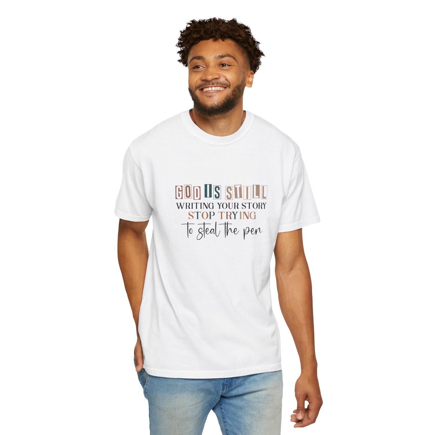 Inspirational Unisex T-Shirt with Quote, Motivational Gift for Friends, Faith-Based Apparel, Casual Wear, Birthday Gift