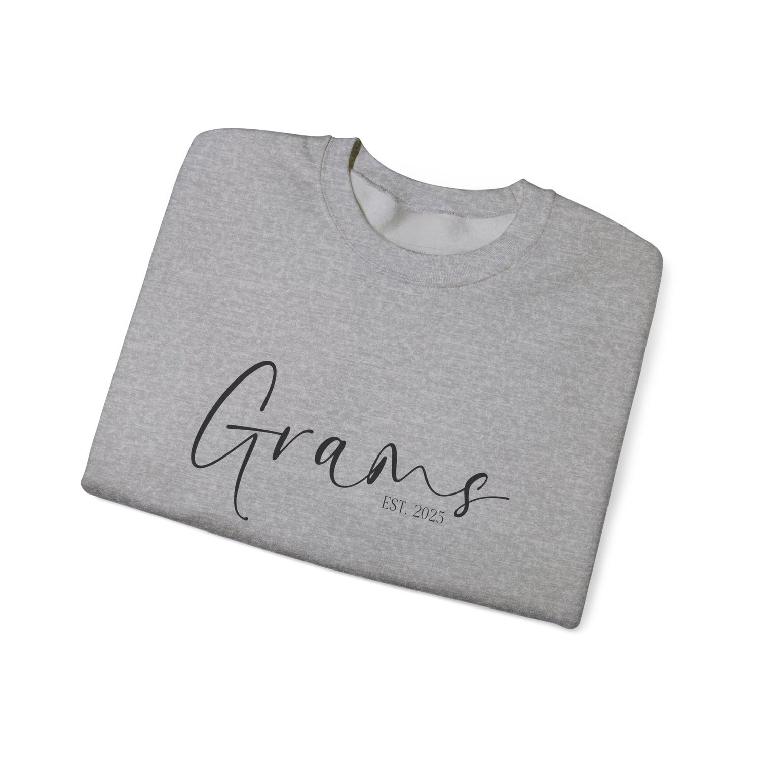 Grams Crewneck Sweatshirt | Cozy Gift for Grandma | Perfect for Birthdays, Mother's Day, Family Gatherings, or Casual Wear