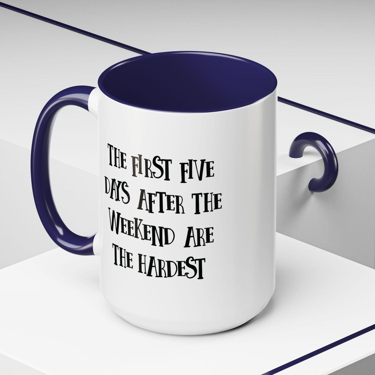 Motivational Coffee Mug, Cute Coffee Cup, Office Humor Mug, Gift for Her, Inspirational Tea Mug, Weekend Recovery Cup