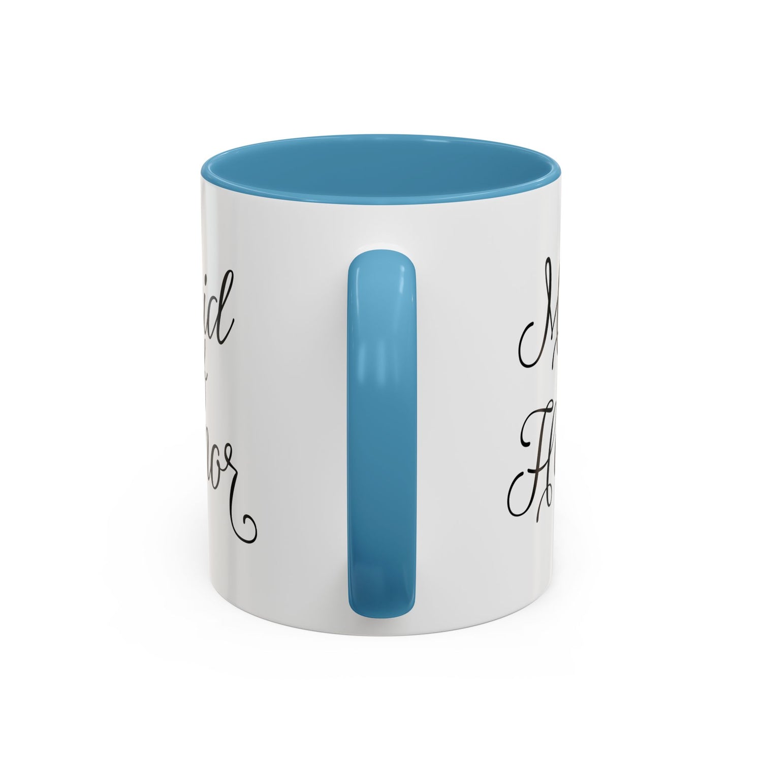 Maid of Honor Mug/Gift/Wedding Party Gift/Gifts for Her/Accent Coffee Mug (11, 15oz) "Maid of Honor"