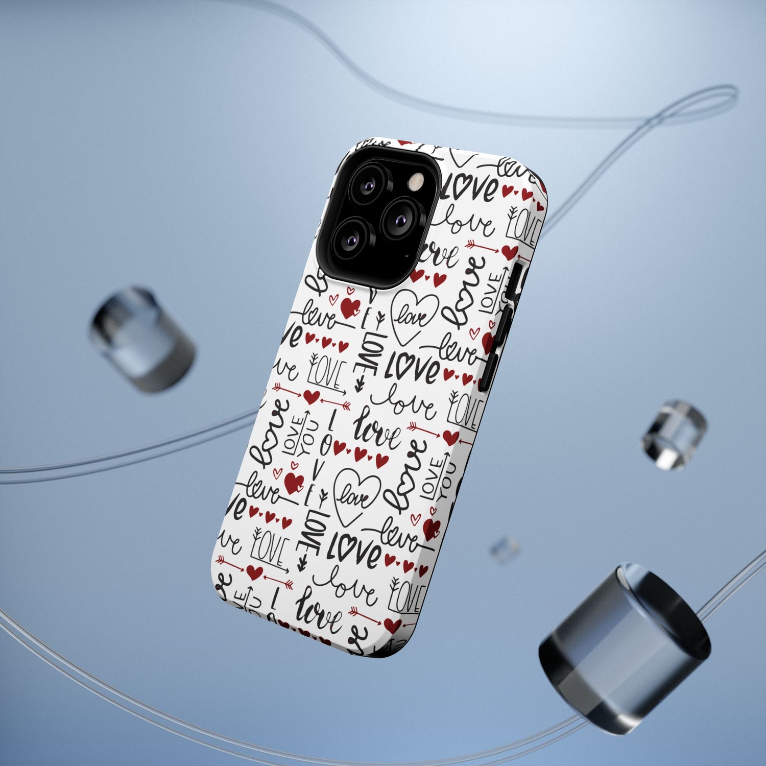 Impact-Resistant Cases-Valentine's Day Love