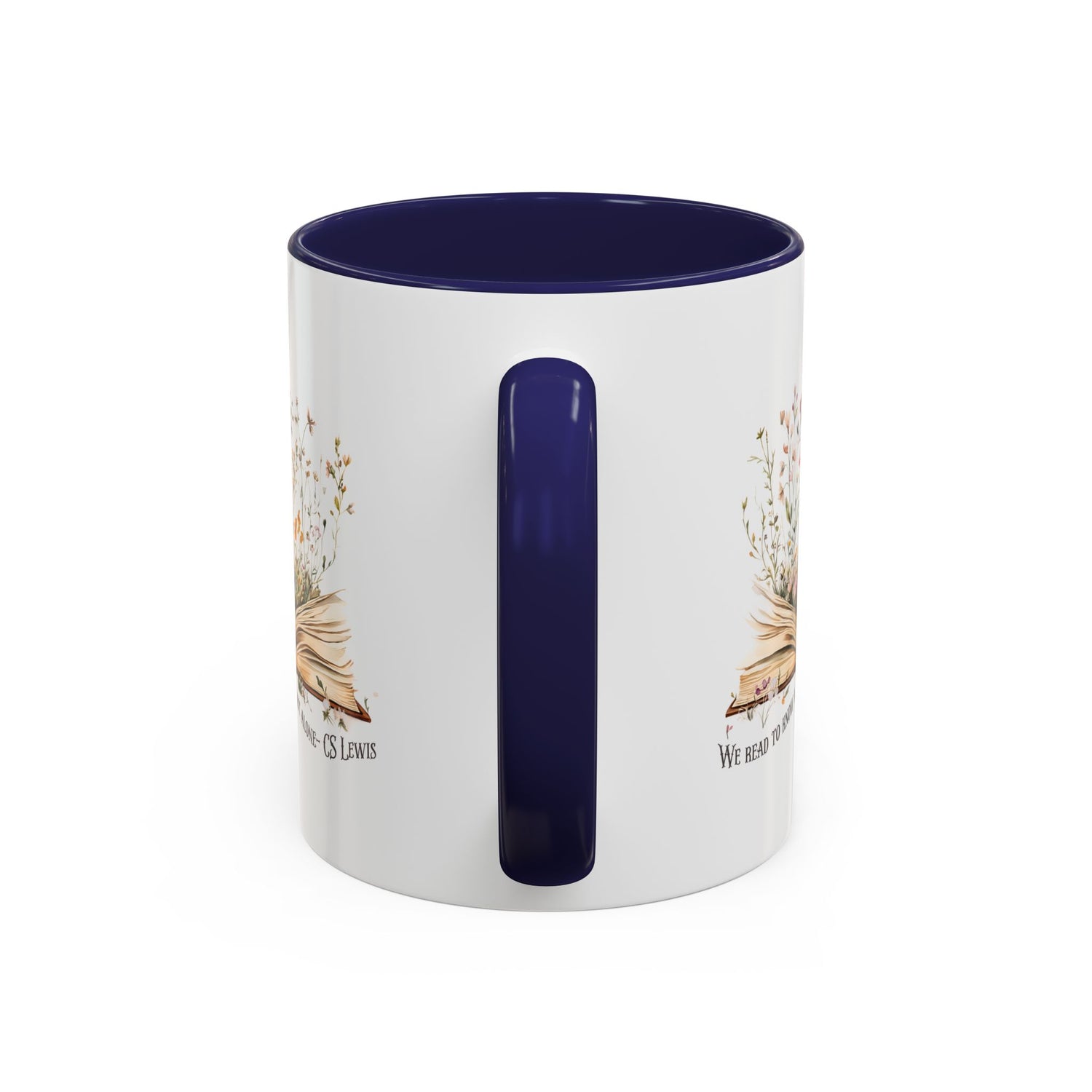 Reading Quote Accent Coffee Mug