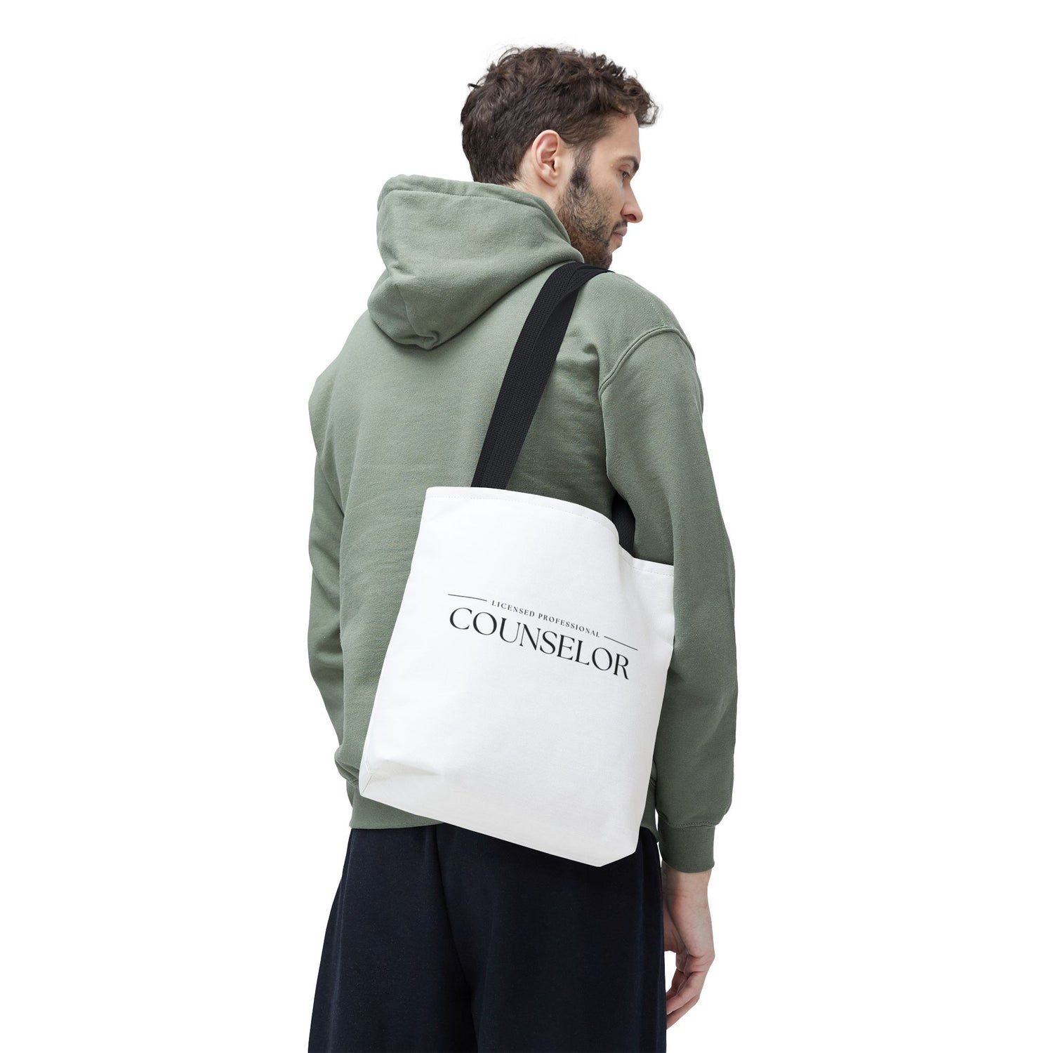 Licensed Counselor Tote Bag | Eco-Friendly Shopping Bag | Gift for Counselors, Therapist Tote, Daily Use Bag, Professional Accessory