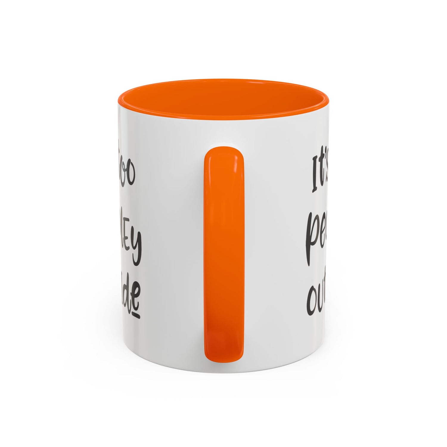 Funny Mug/Too Peopley/Gifts for Her/Gifts for Him/Introvert/Accent Coffee Mug (11, 15oz) "It's too peopley outside"
