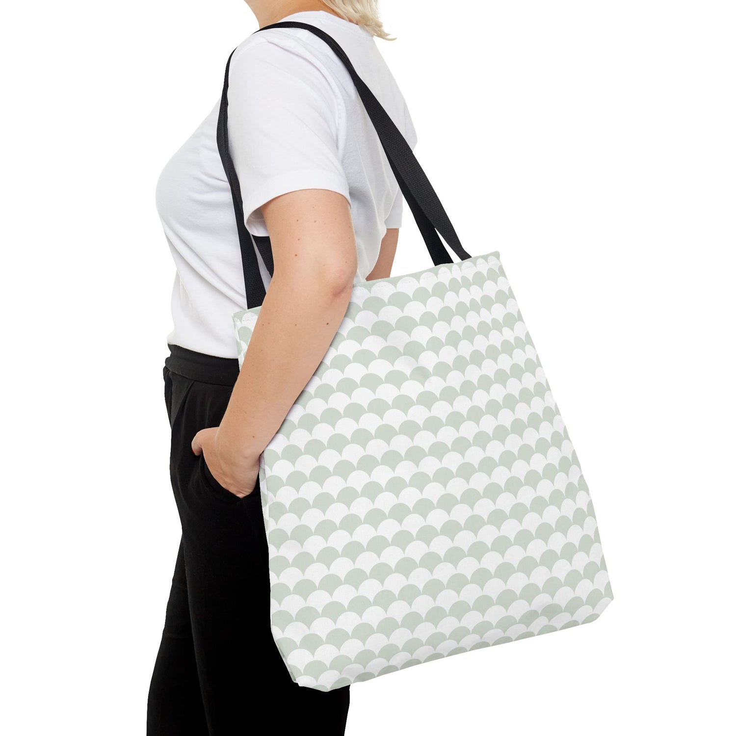 Stylish Patterned Tote Bag - Eco-Friendly Shopping, Casual Bag, Gift Idea, Reusable Bag, Everyday Accessory
