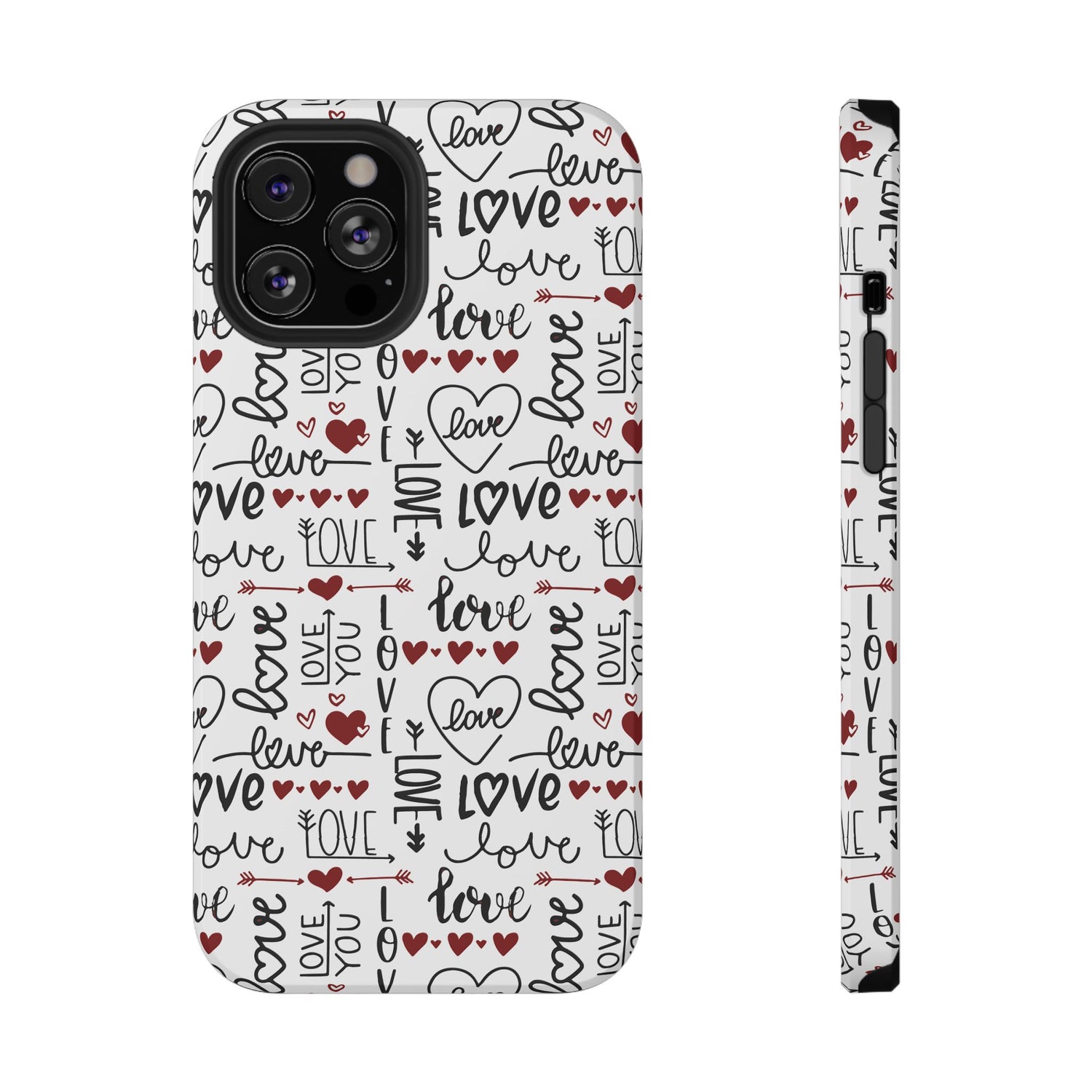 Impact-Resistant Cases-Valentine's Day Love