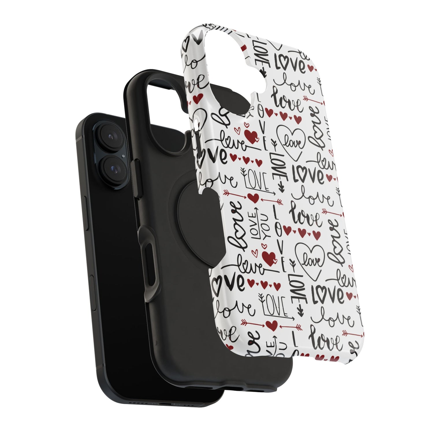 Impact-Resistant Cases-Valentine's Day Love