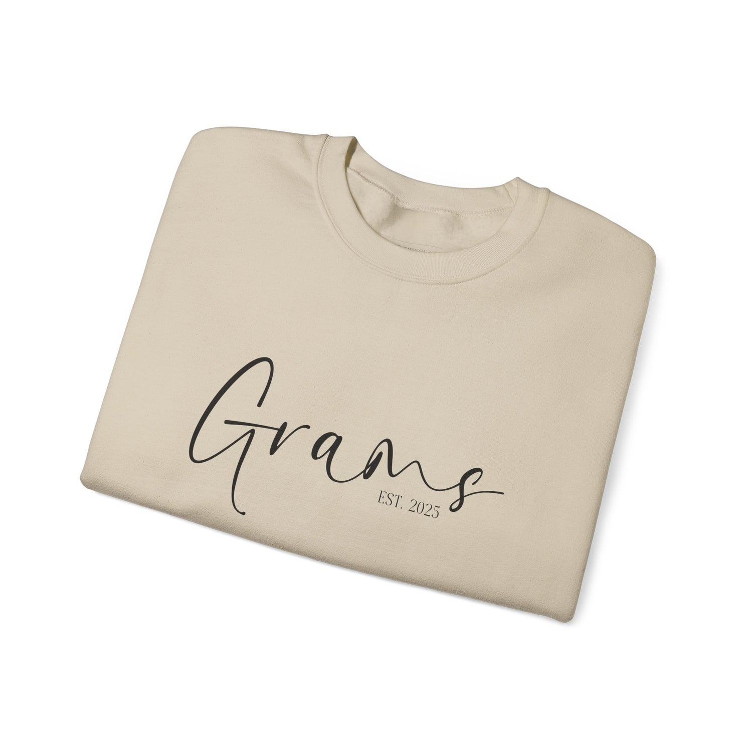 Grams Crewneck Sweatshirt | Cozy Gift for Grandma | Perfect for Birthdays, Mother's Day, Family Gatherings, or Casual Wear