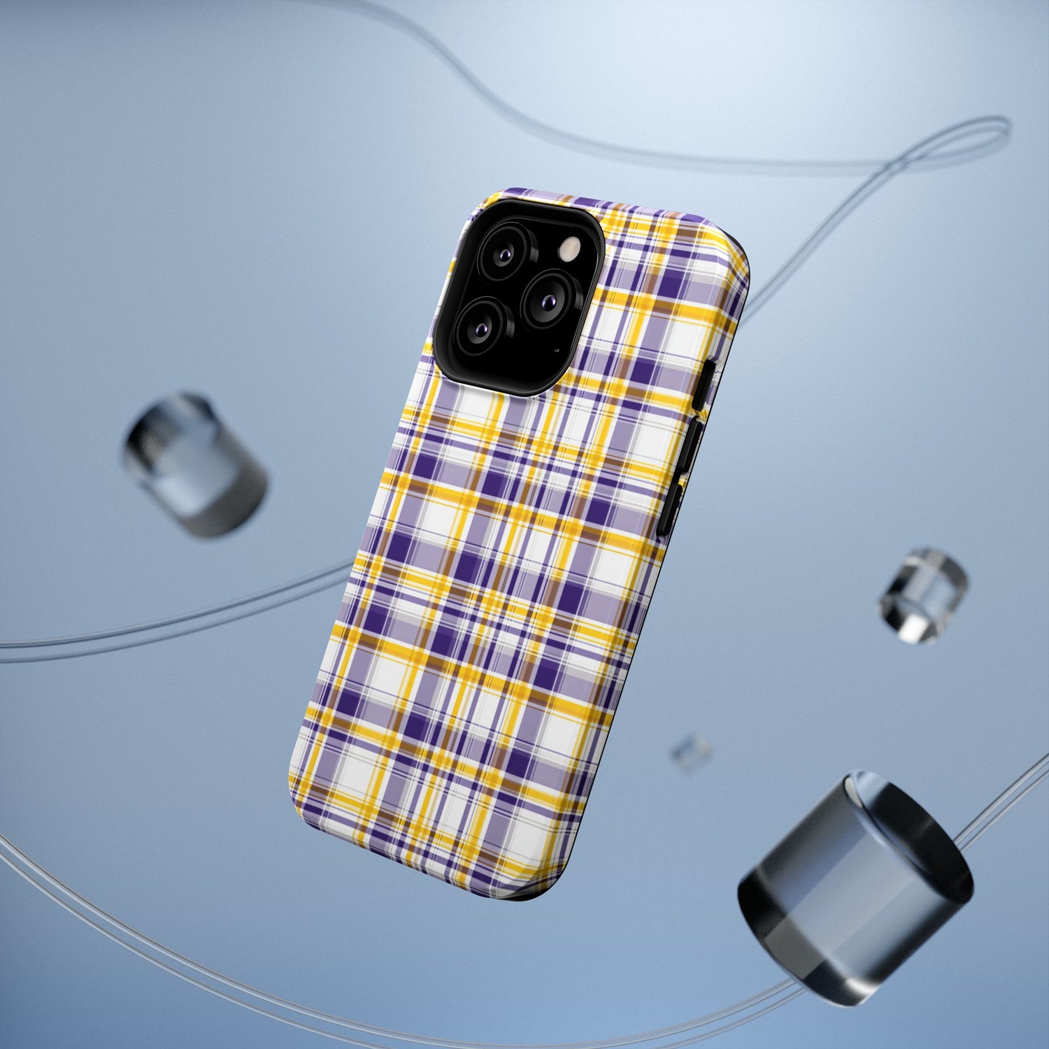 Louisiana Plaid Impact-Resistant Phone Case