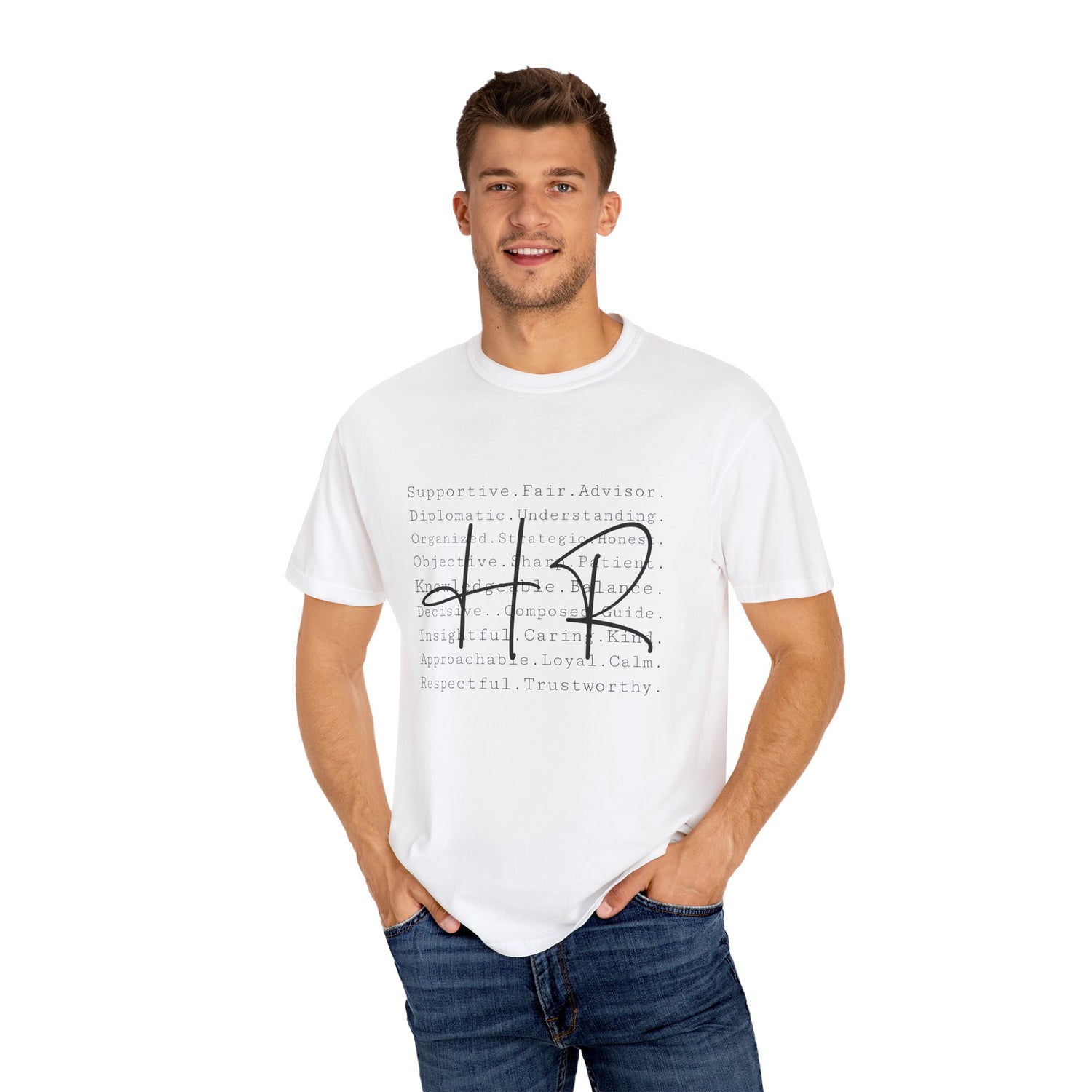 Inspirational Unisex Garment-Dyed T-shirt, Motivational Tee, Gift for Friends, Casual Wear, Positive Vibes