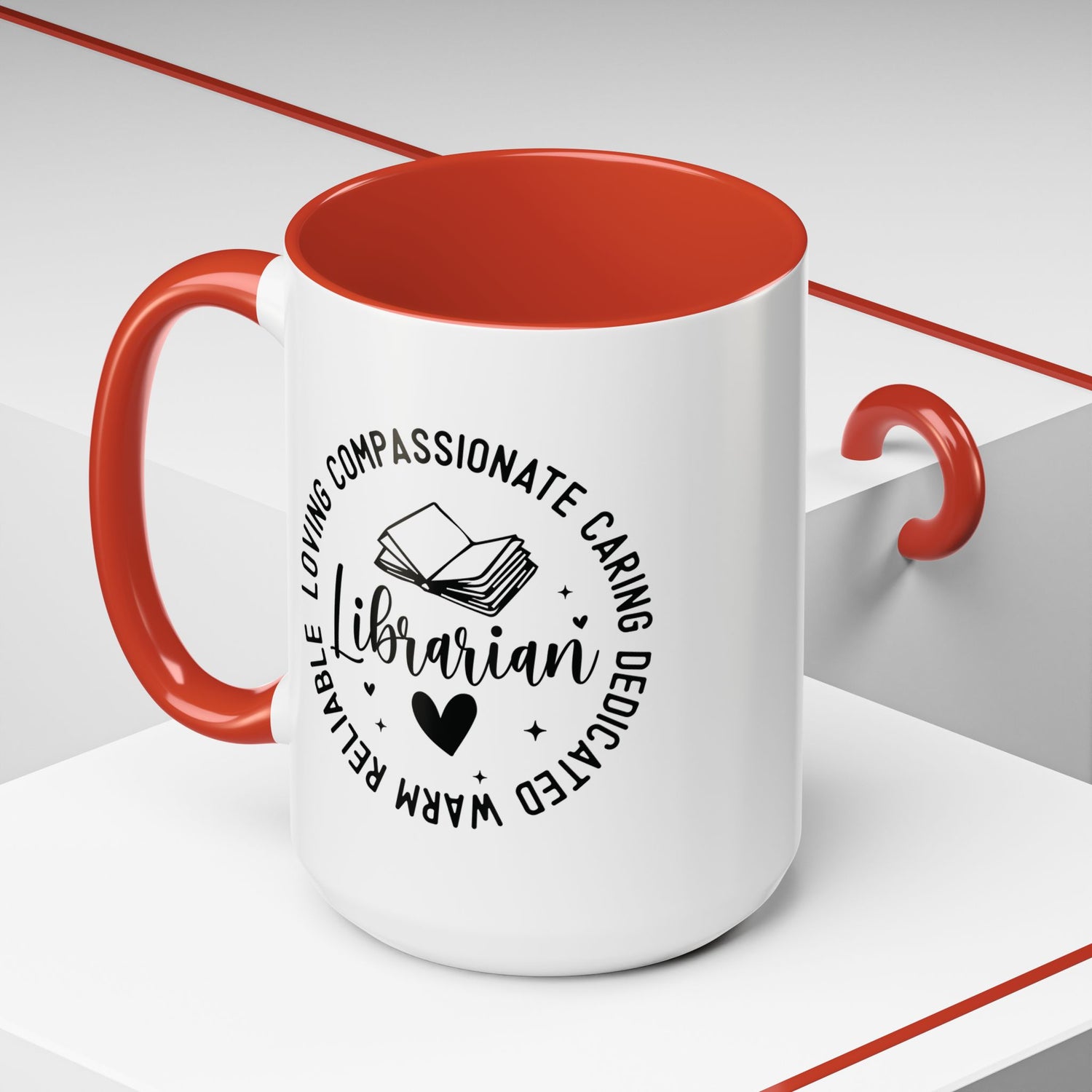 Librarian Coffee Mug - Unique Gift for Book Lovers, Personalized Mug, Literary Decor, Teacher Appreciation
