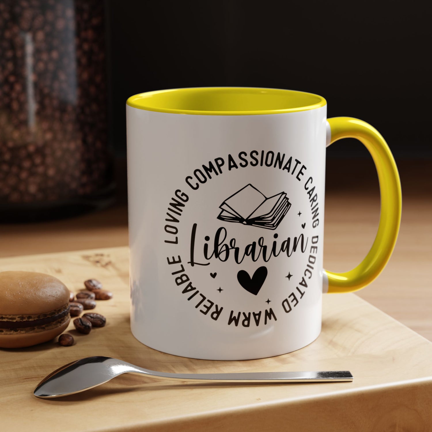 Librarian Coffee Mug - Unique Gift for Book Lovers, Personalized Mug, Literary Decor, Teacher Appreciation