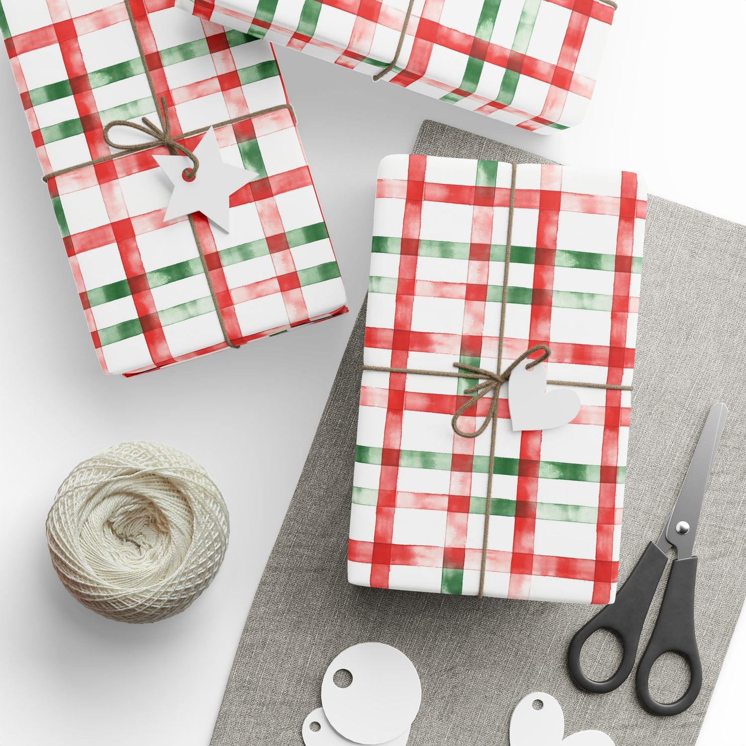 Premium Wrapping Paper- Watercolor Stripes