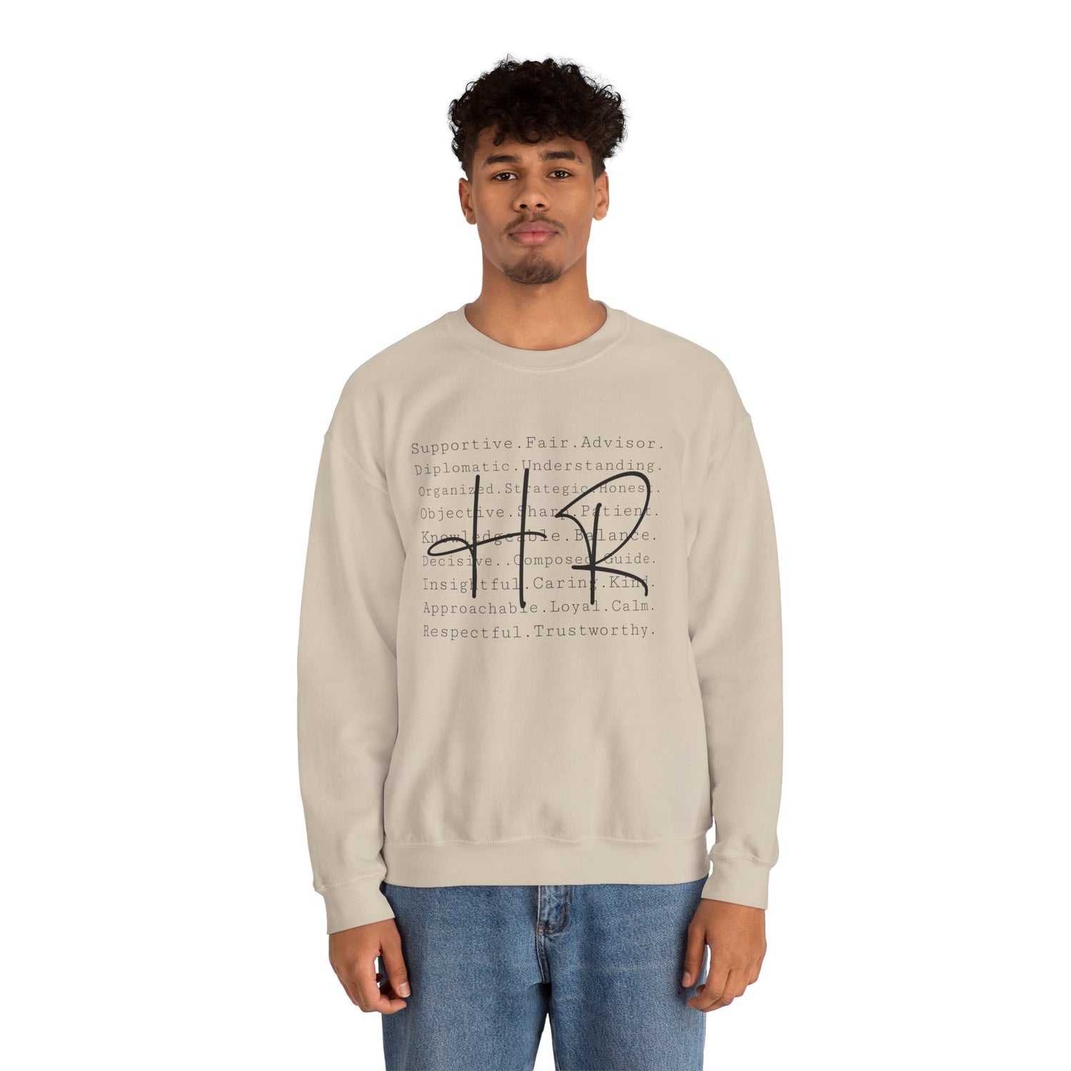 Supportive HR Advisor Sweatshirt, Unisex Crewneck Sweatshirt, Gift for HR Professionals
