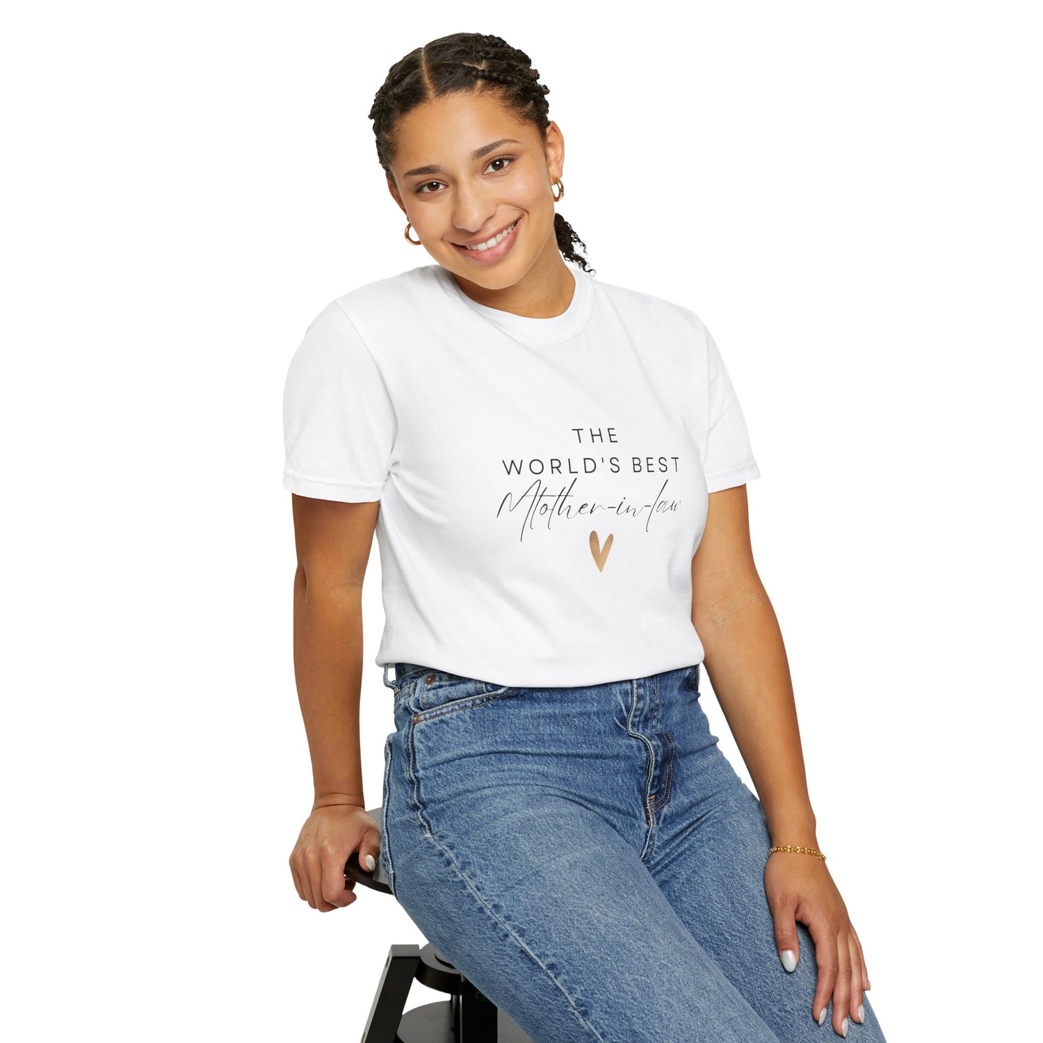 World's Best Mother Unisex Garment-Dyed T-Shirt | Perfect Gift for Mom, Mother's Day, Birthday, Family Reunion, Casual Wear