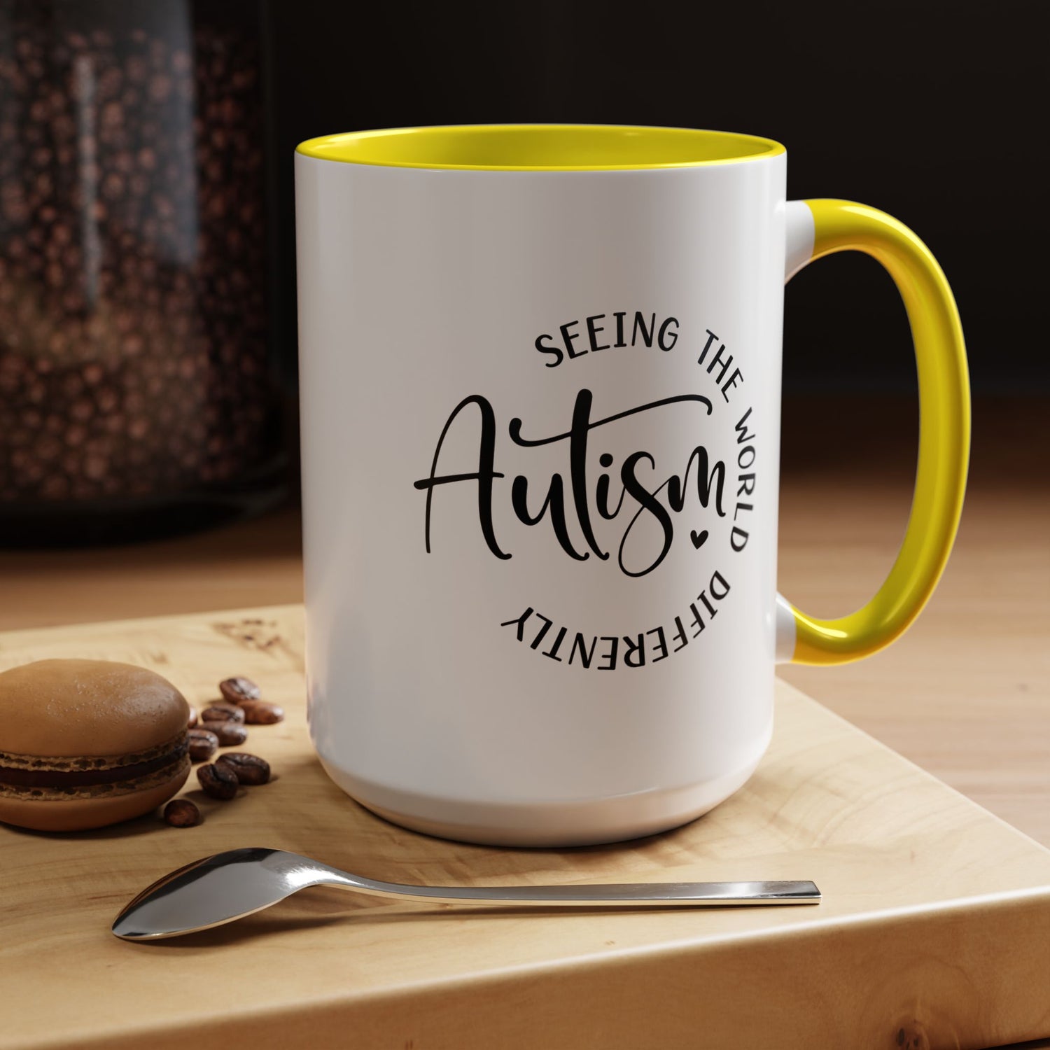 Autism Awareness Coffee Mug, Gift for Teachers, Unique Home Decor, Autism Support Mug, Inspirational Coffee Cup