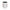 White mug with black interior and Christmas-themed text on a white background
