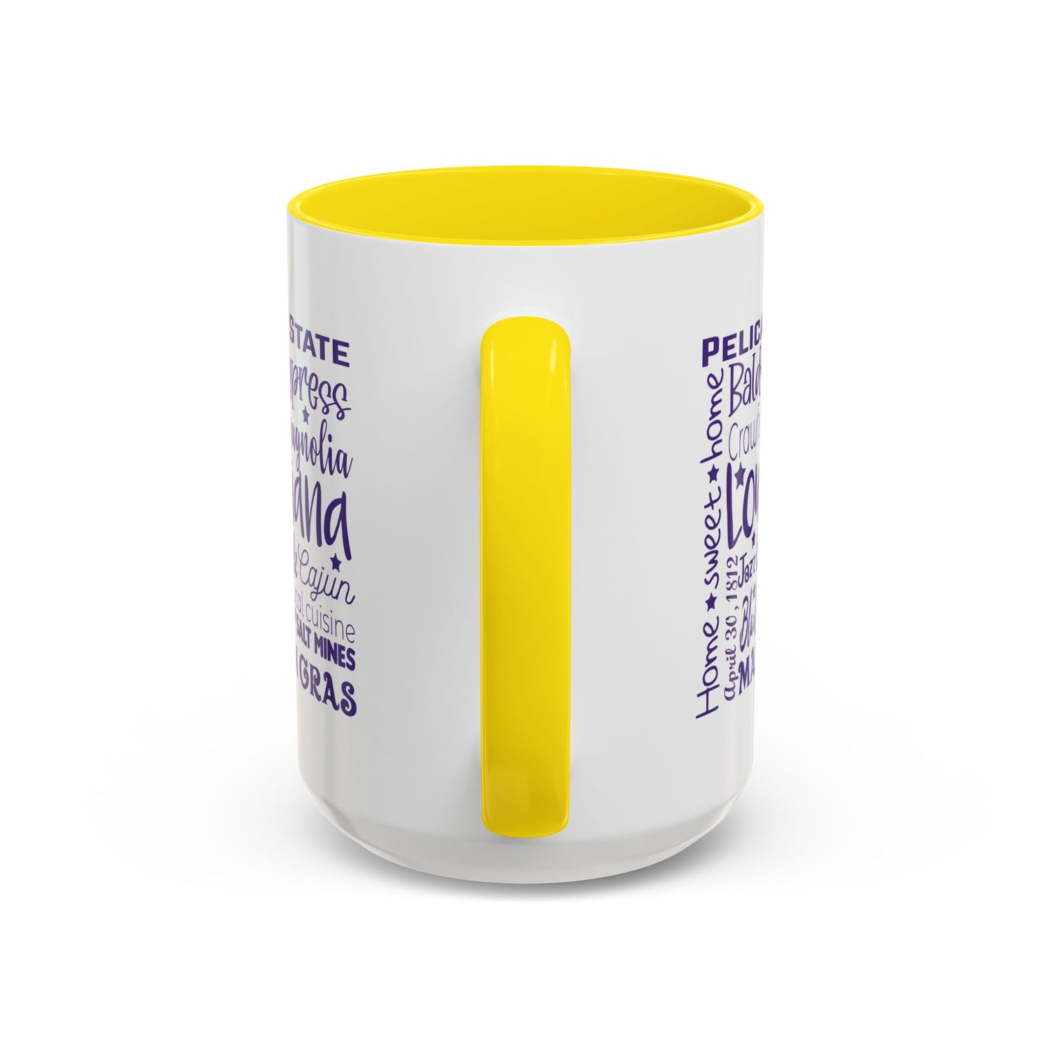 Louisiana Accent Coffee Mug - Perfect for Home & Kitchen, Gift for Mardi Gras, Inspirational Decor, Travel Souvenir, Unique Drinkware