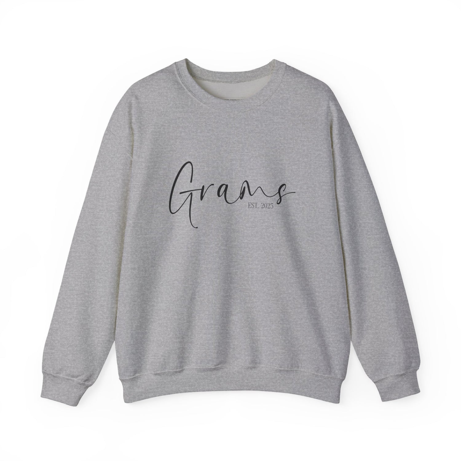 Grams Crewneck Sweatshirt | Cozy Gift for Grandma | Perfect for Birthdays, Mother's Day, Family Gatherings, or Casual Wear