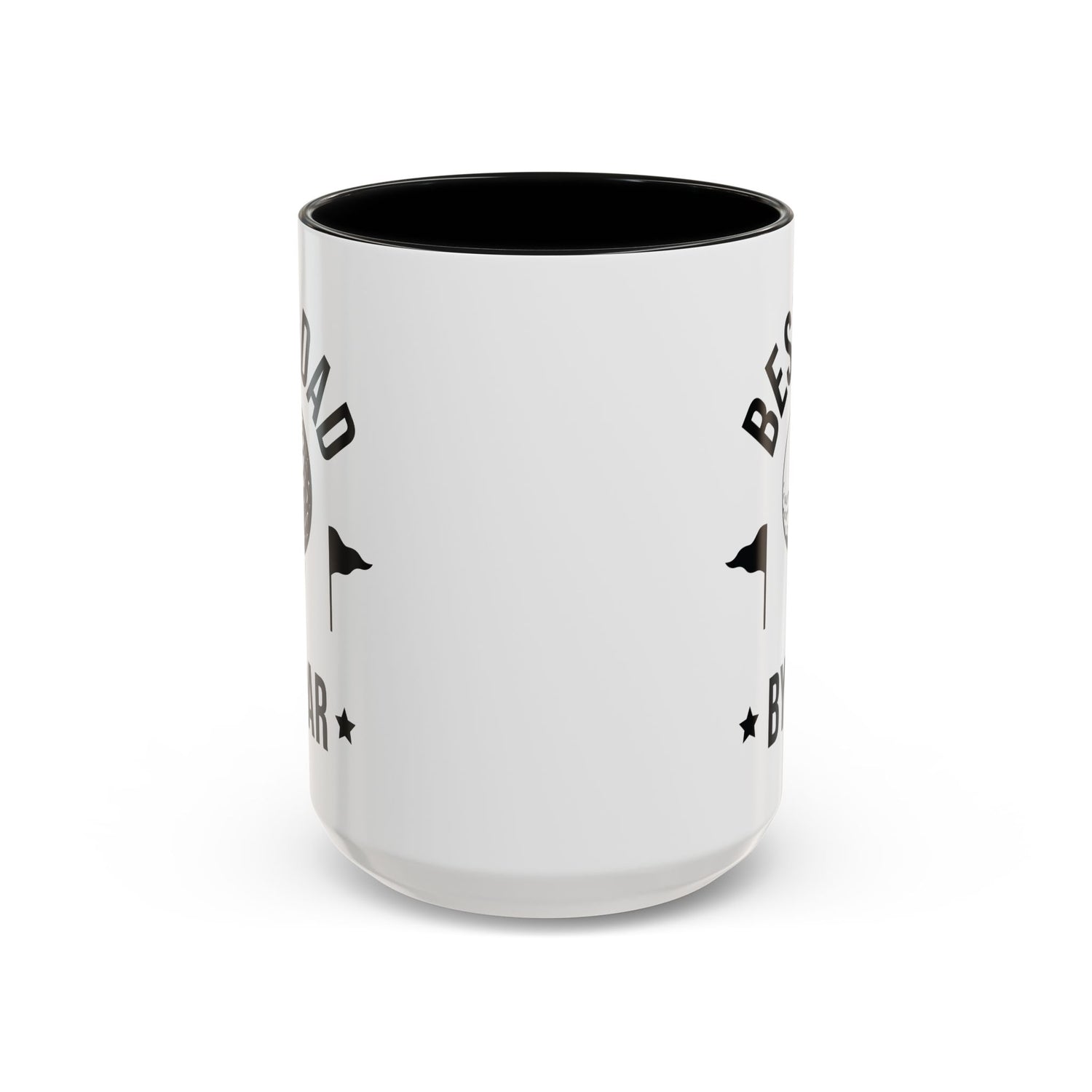 Dad Mug/Father's Day/Golfer/Gifts for him/Funny Mug/Accent Coffee Mug (11, 15oz) "Best Dad By Par"