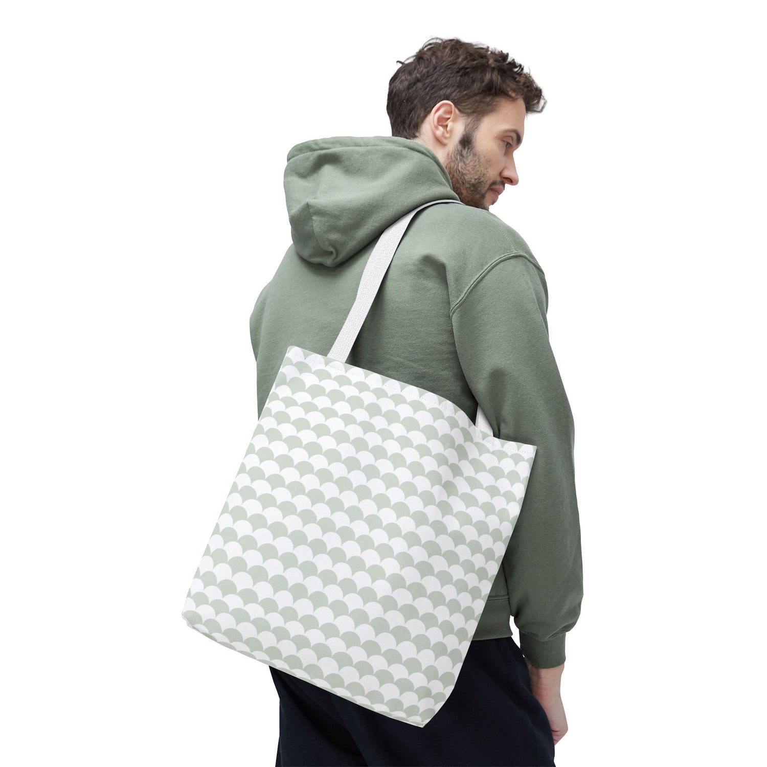 Stylish Patterned Tote Bag - Eco-Friendly Shopping, Casual Bag, Gift Idea, Reusable Bag, Everyday Accessory
