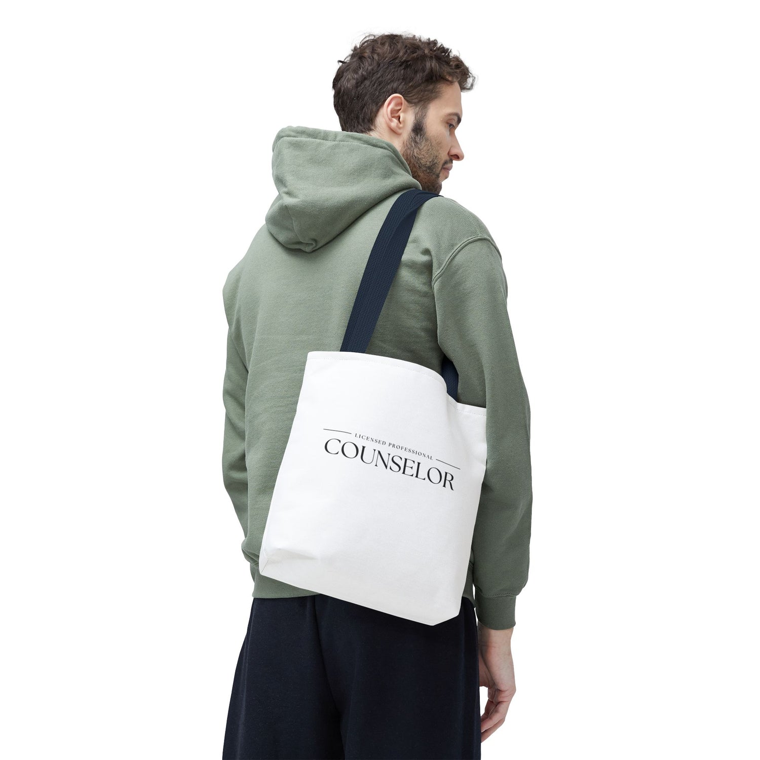Licensed Counselor Tote Bag | Eco-Friendly Shopping Bag | Gift for Counselors, Therapist Tote, Daily Use Bag, Professional Accessory