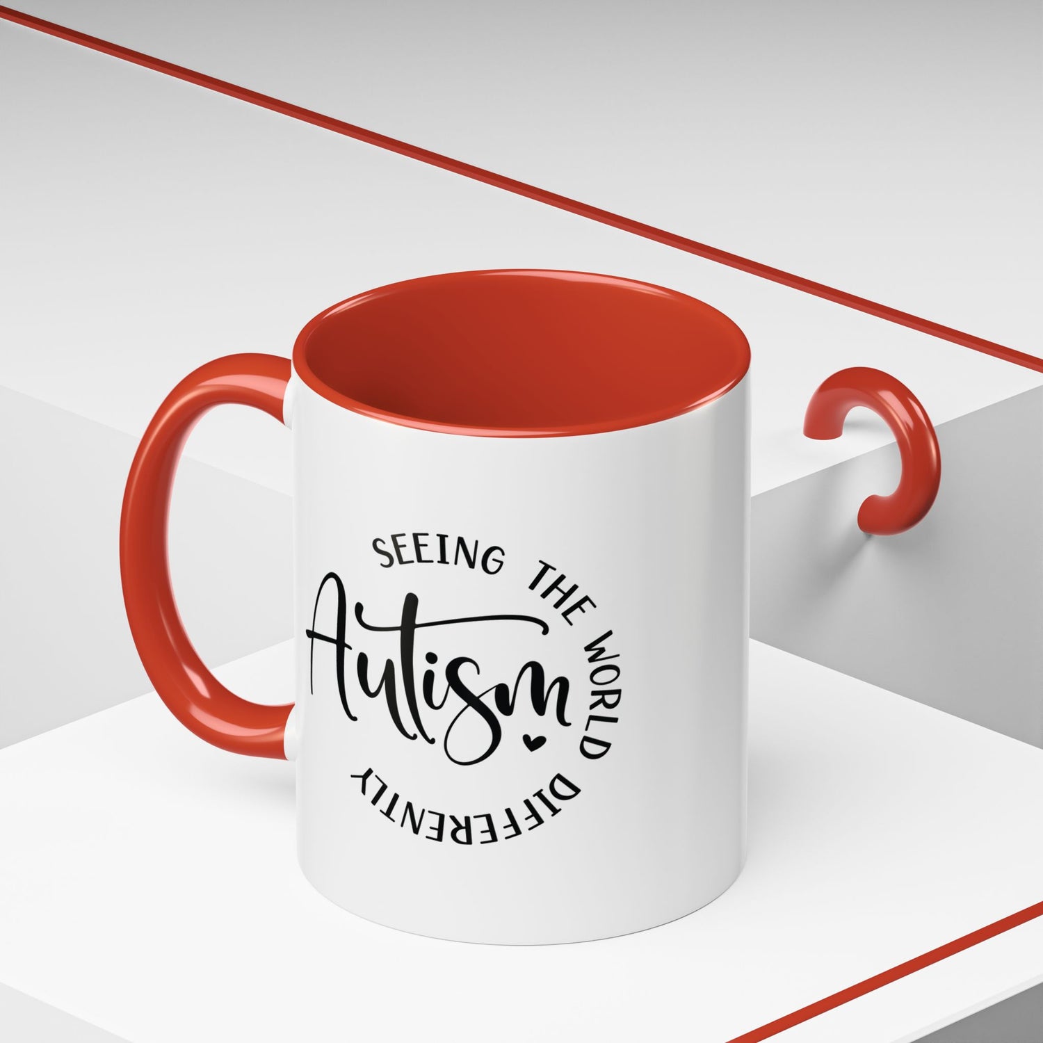 Autism Awareness Coffee Mug, Gift for Teachers, Unique Home Decor, Autism Support Mug, Inspirational Coffee Cup