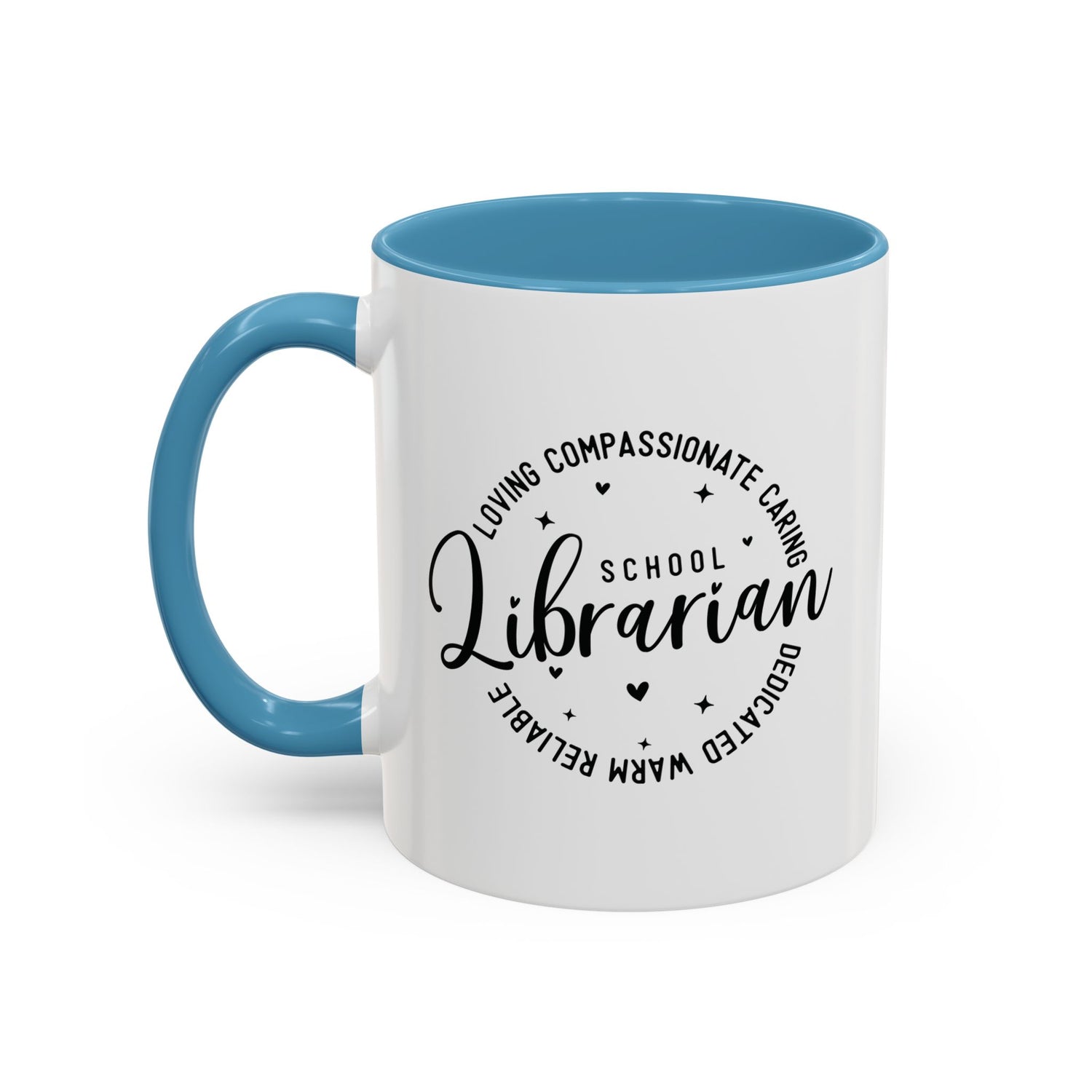 Librarian Love Coffee Mug | Gift for Teachers, School Librarians, Reading Enthusiasts, Book Lovers, Graduation