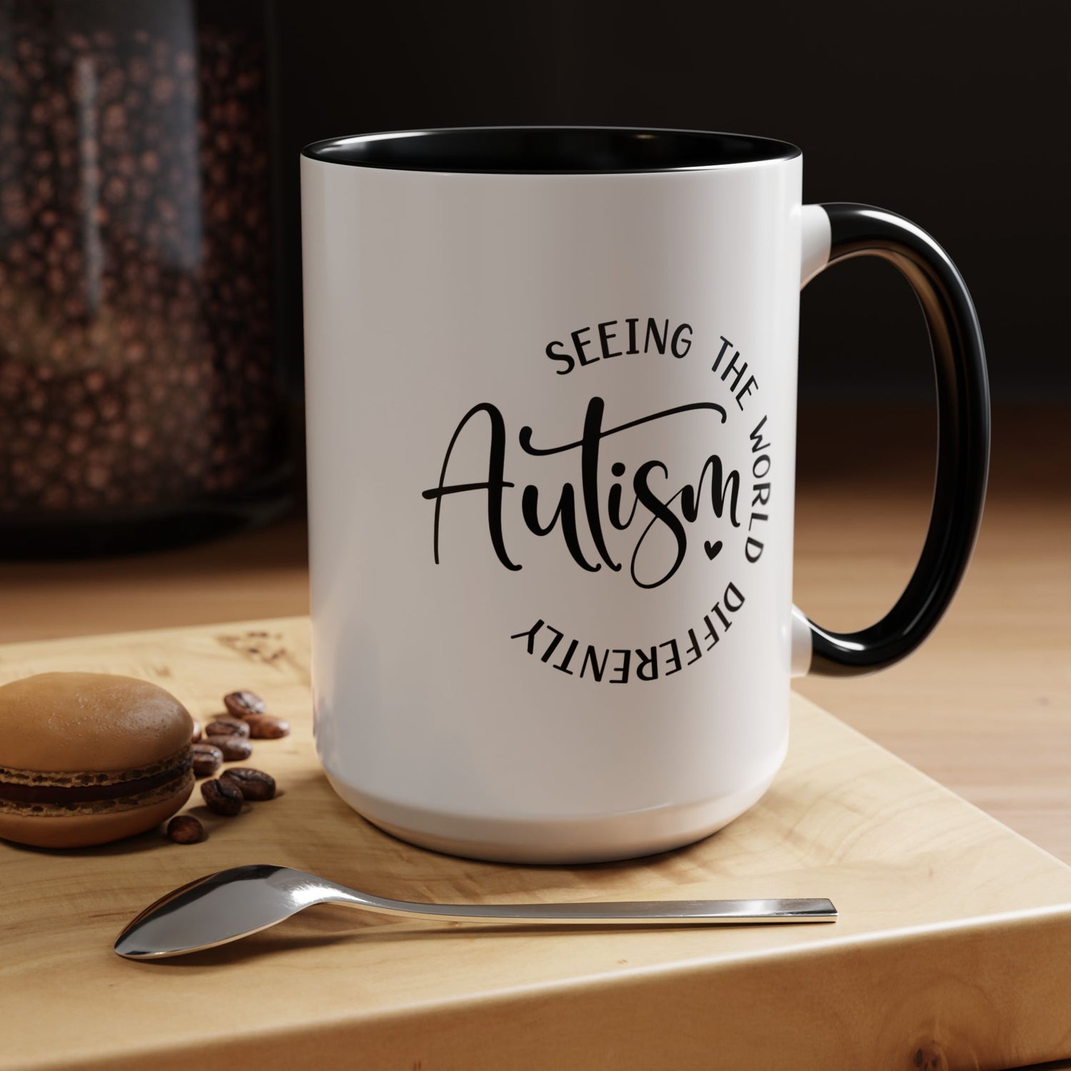 Autism Awareness Coffee Mug, Gift for Teachers, Unique Home Decor, Autism Support Mug, Inspirational Coffee Cup