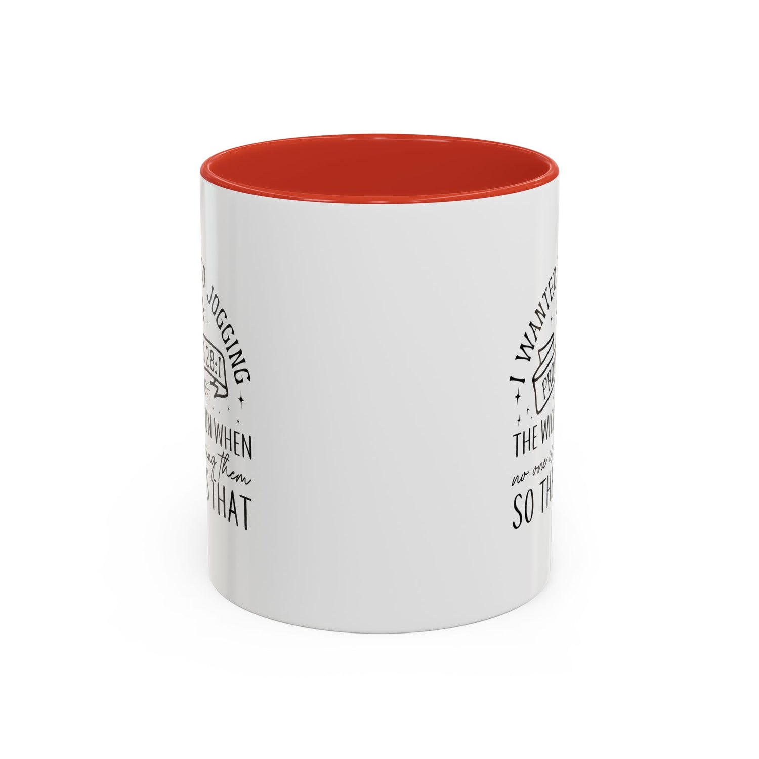 Inspirational Coffee Mug for Christian Joggers, Proverbs 28:1 Quote Mug, Funny Workout Gift, Motivational Drinkware, Exercise Humor
