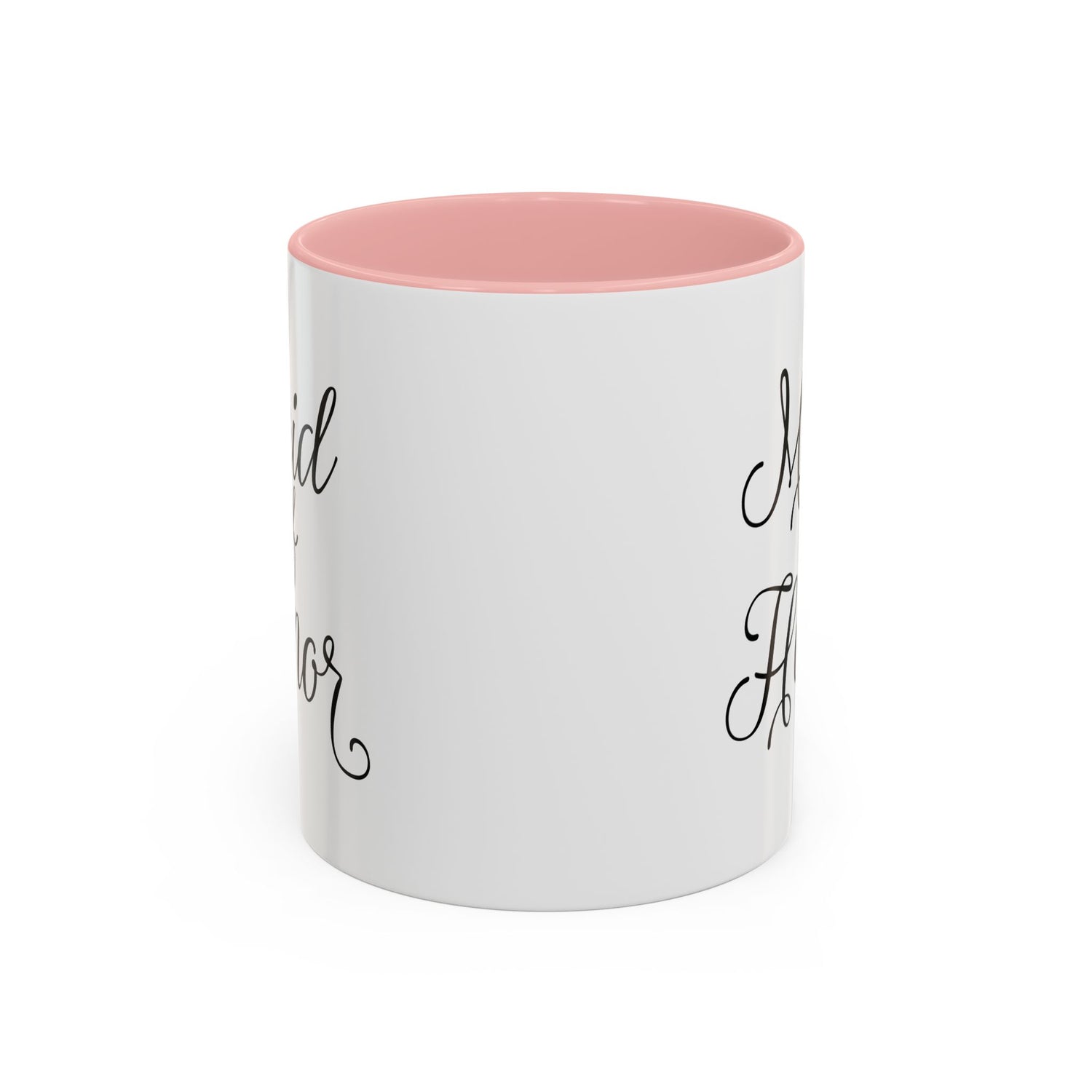Maid of Honor Mug/Gift/Wedding Party Gift/Gifts for Her/Accent Coffee Mug (11, 15oz) "Maid of Honor"