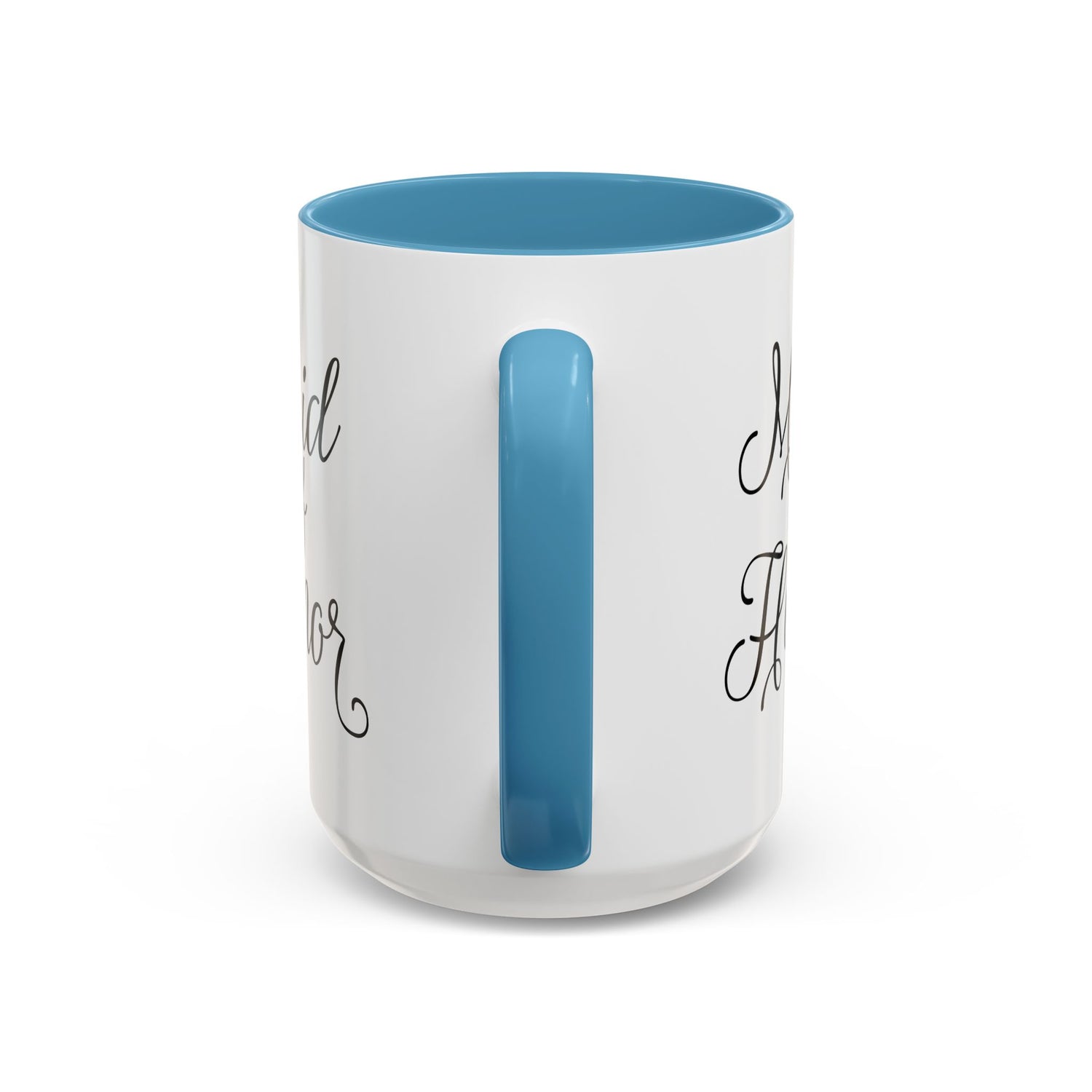 Maid of Honor Mug/Gift/Wedding Party Gift/Gifts for Her/Accent Coffee Mug (11, 15oz) "Maid of Honor"