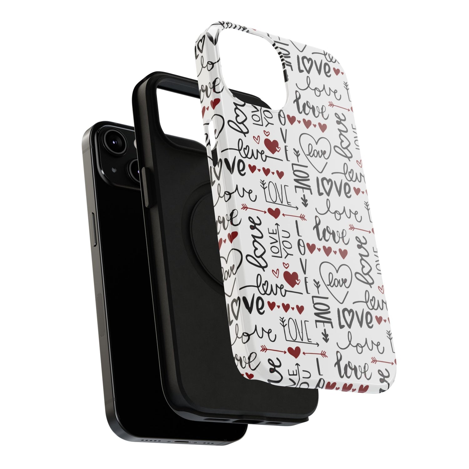Impact-Resistant Cases-Valentine's Day Love