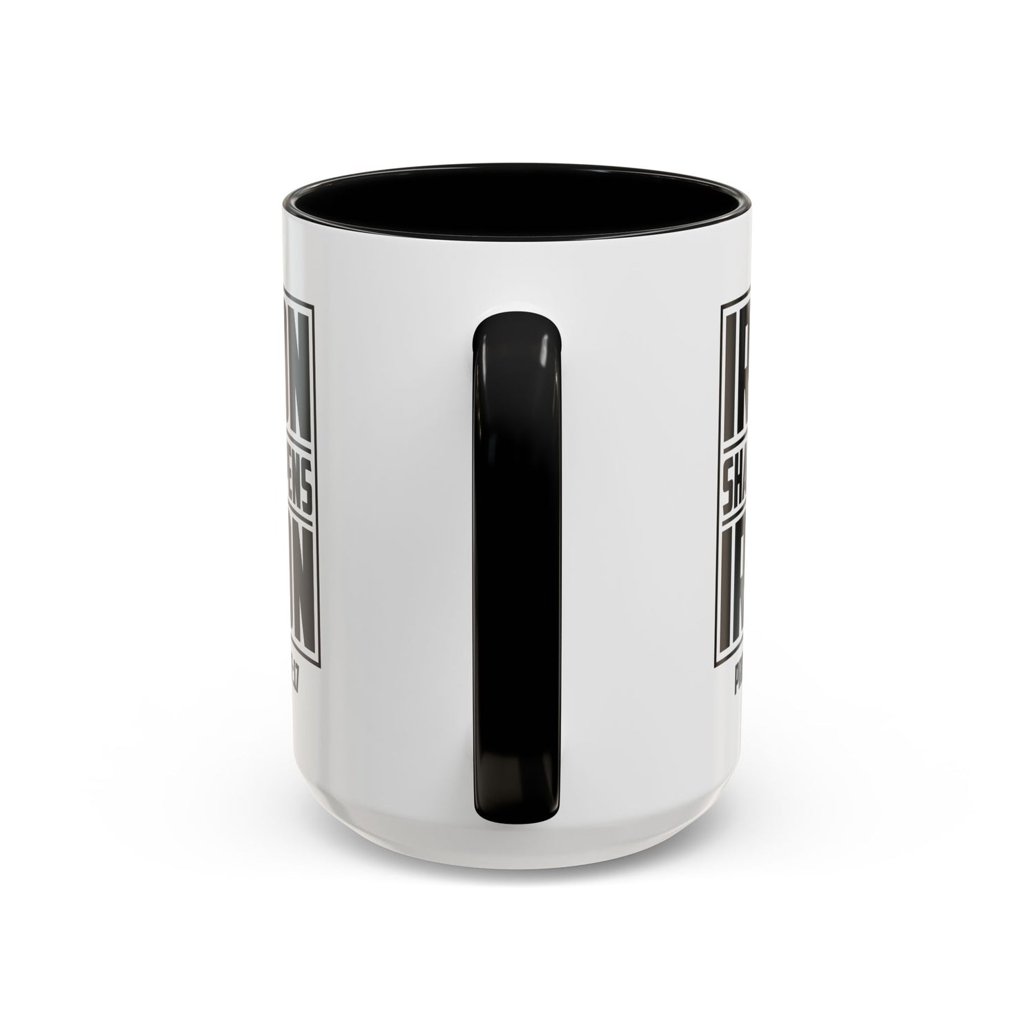 Iron Sharpens Iron Coffee Mug - Inspirational Gift for Friends, Motivational Mug, Proverbs 27:17, Home Office Coffee Cup, Encouragement Mug