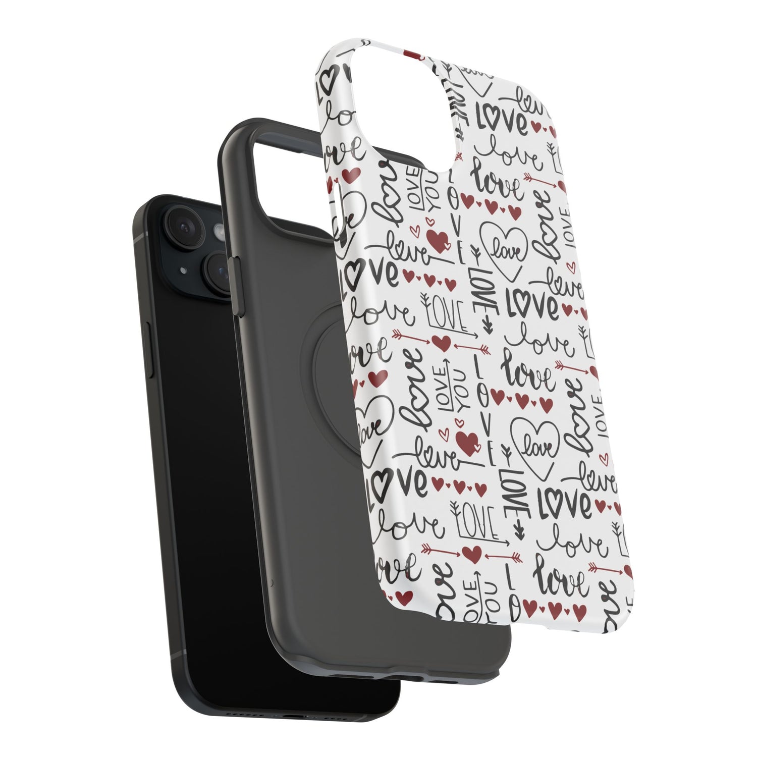 Impact-Resistant Cases-Valentine's Day Love