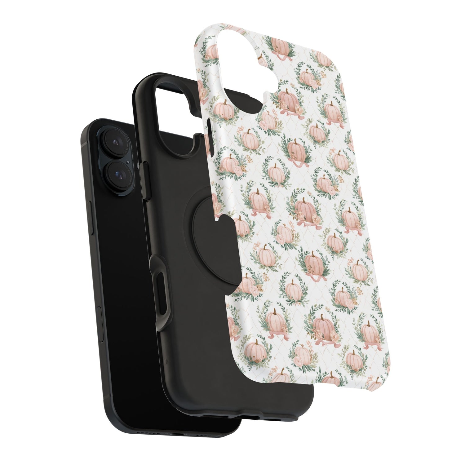 Elegant Pumpkin Impact-Resistant Phone Case, iPhone, Samsung